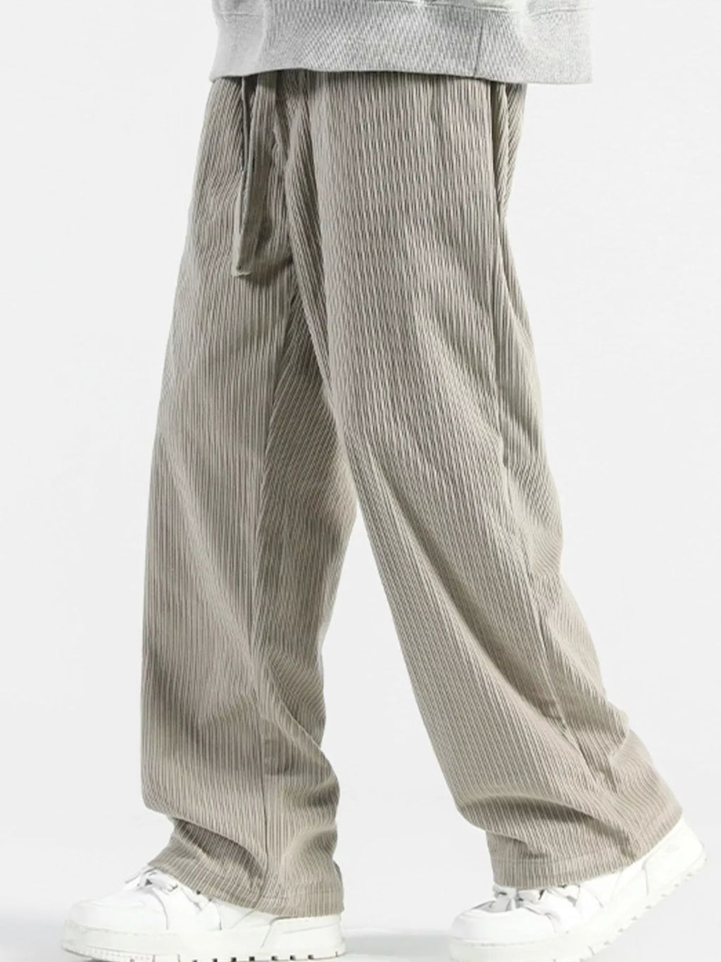 Men's Plus Size Casual Drawstring Wide Leg Pants | Tampa Bay Discounts