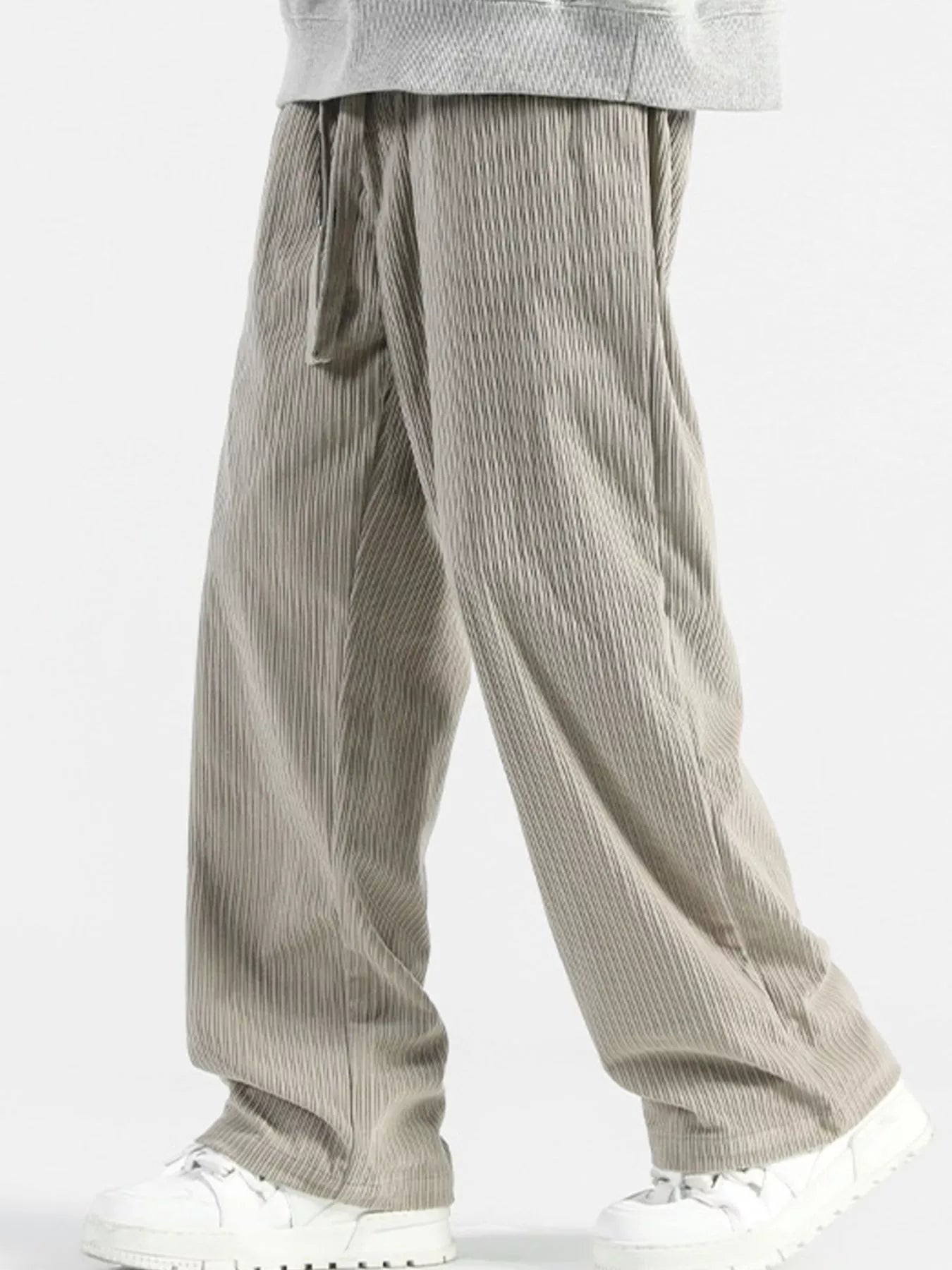 Men's Plus Size Casual Drawstring Wide Leg Pants | Tampa Bay Discounts
