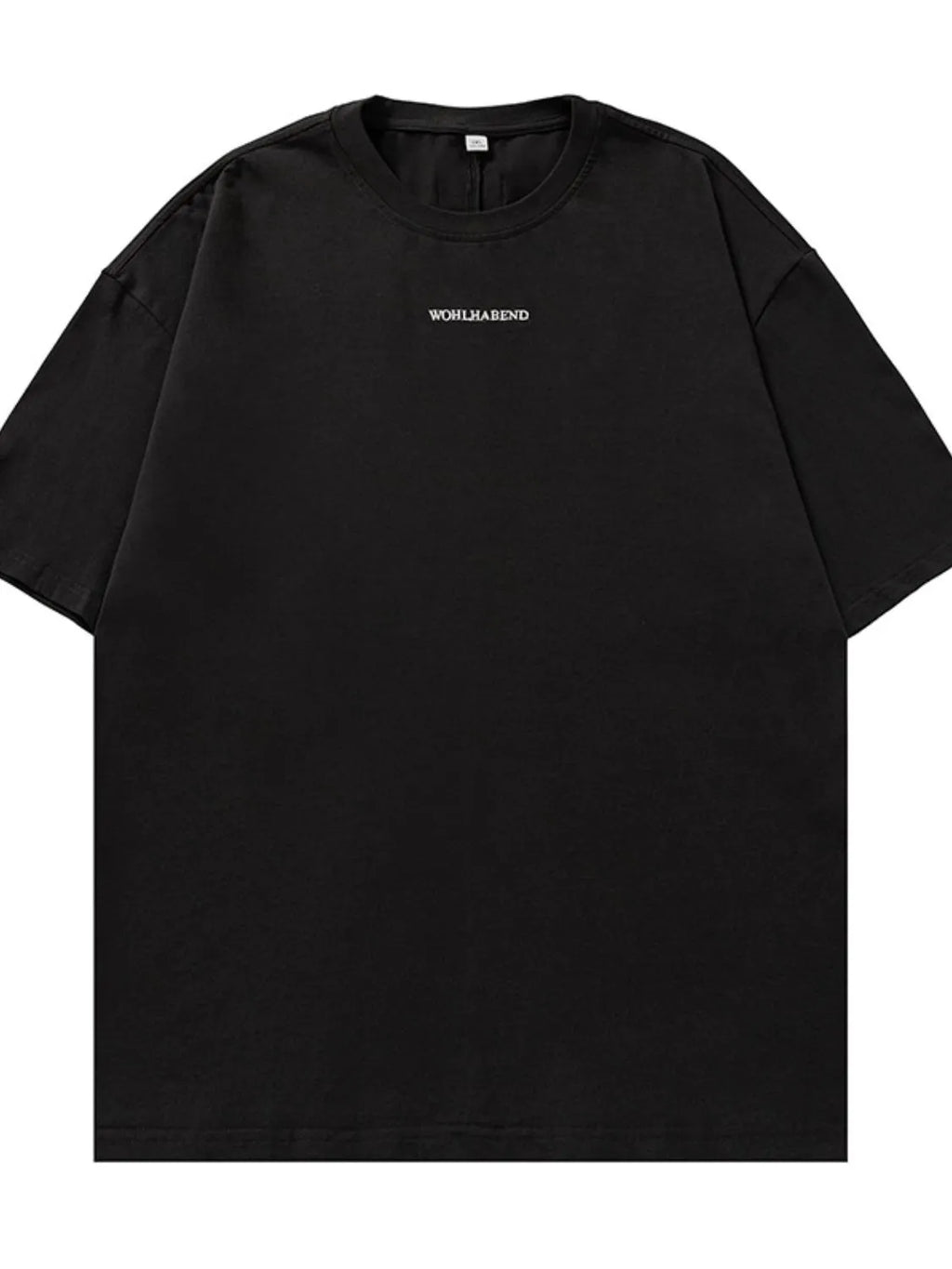 Men's Letter Back Round Neck Half Sleeve T-Shirt | Tampa Bay Discounts