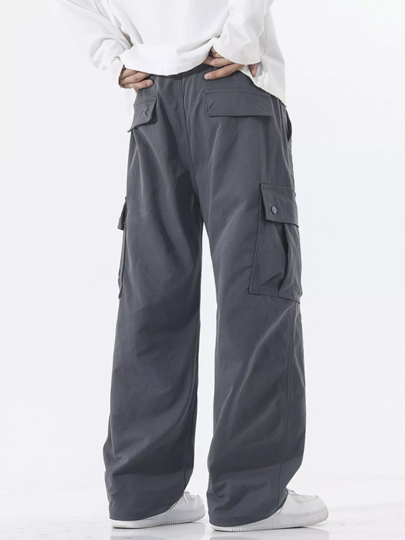 Men's Full Size Loose Fit Cargo Pants Plus Size | Tampa Bay Discounts