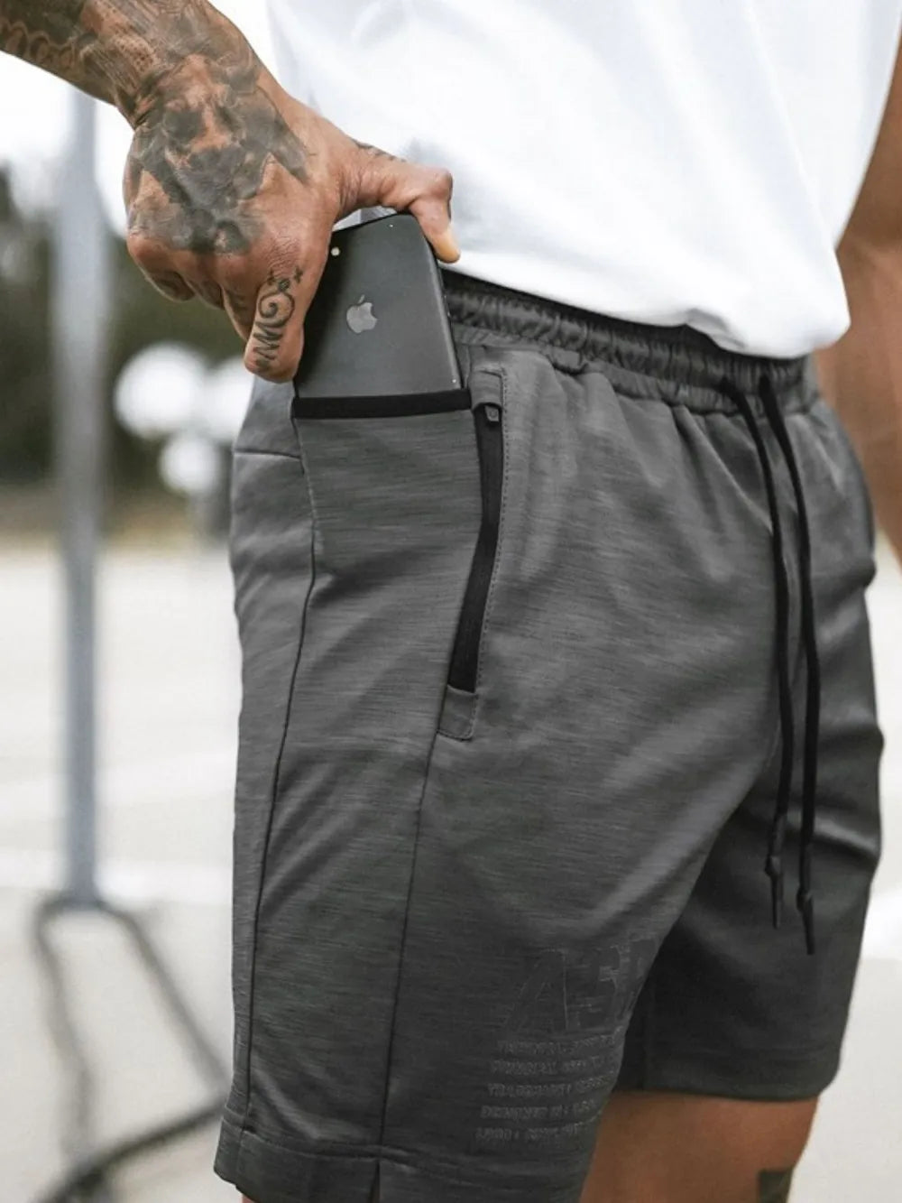 Men's Drawstring Active Shorts with Pockets | Tampa Bay Discounts