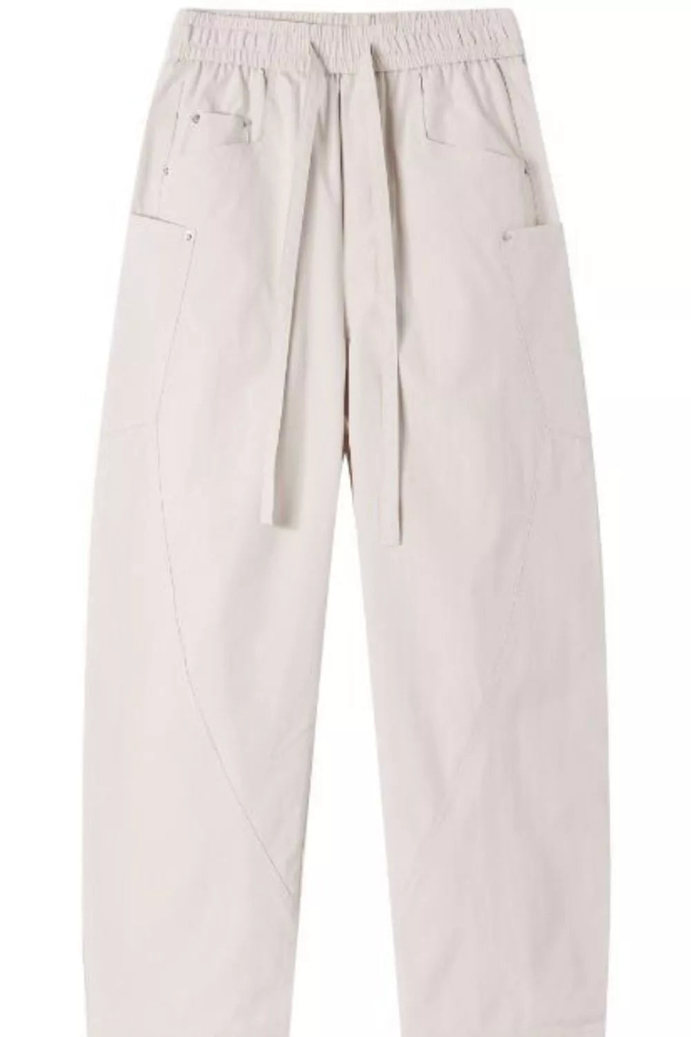 Men's Full Size Relaxed Fit Drawstring Cargo Pants Plus Size | Tampa Bay Discounts