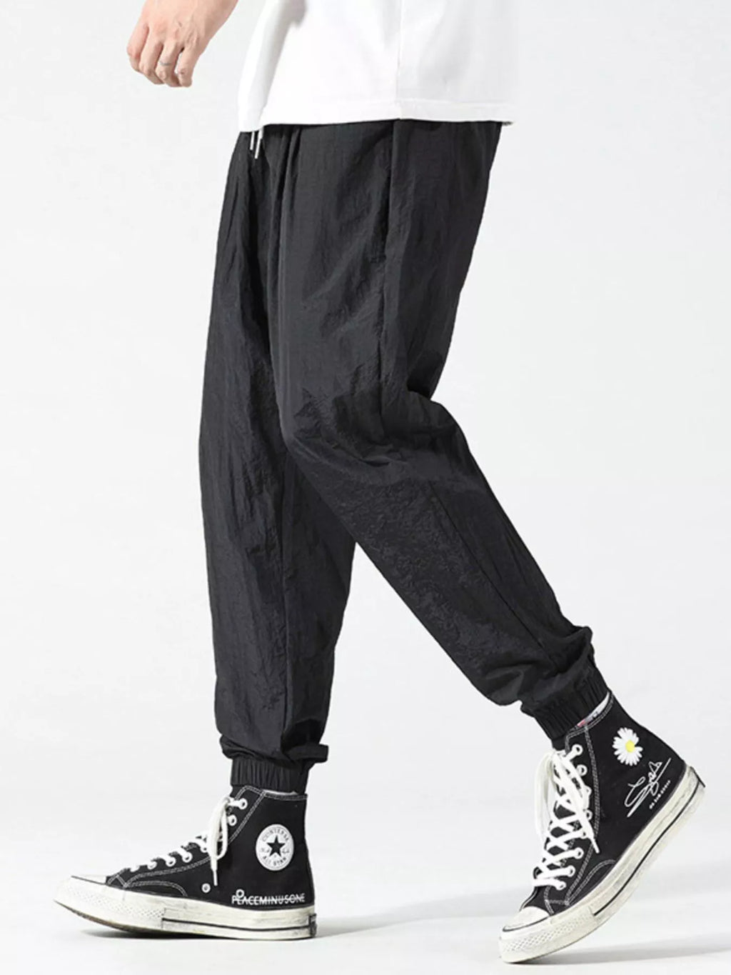 Men's Plus Size Drawstring Loose Fit Joggers | Tampa Bay Discounts