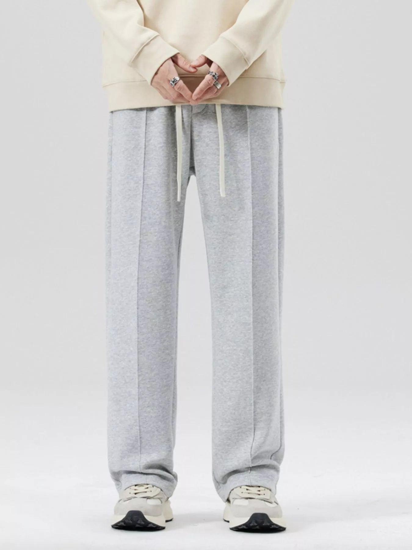 Men's Plus Size Drawstring Wide Leg Pants | Tampa Bay Discounts