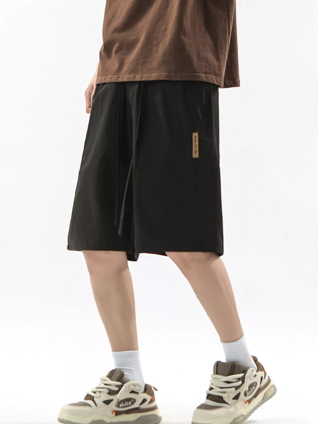 Men's Full Size Drawstring Casual Loose-Fit Pants Plus Size | Tampa Bay Discounts