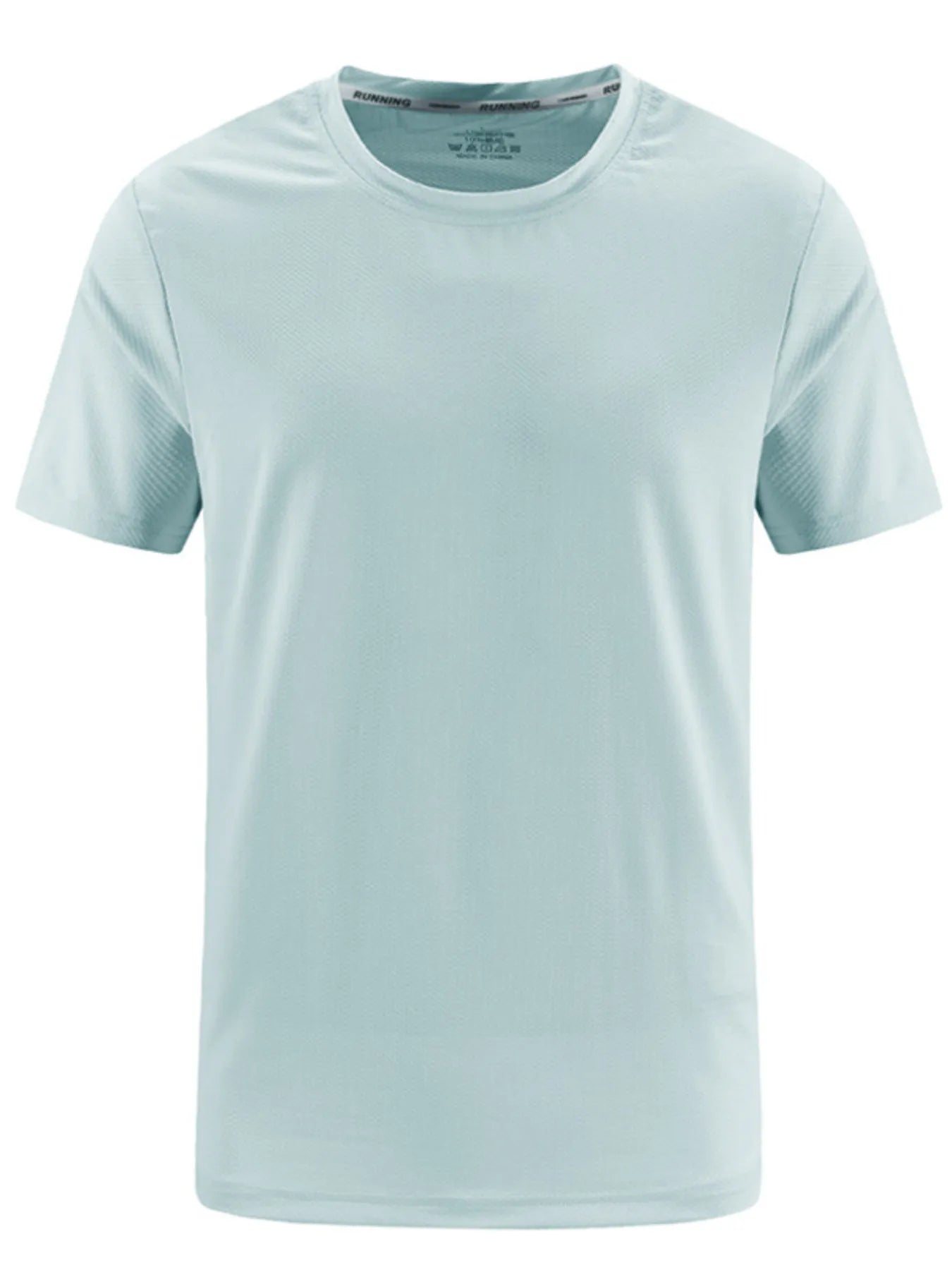 Men's Plus Size Round Neck Short Sleeve T-Shirt | Tampa Bay Discounts
