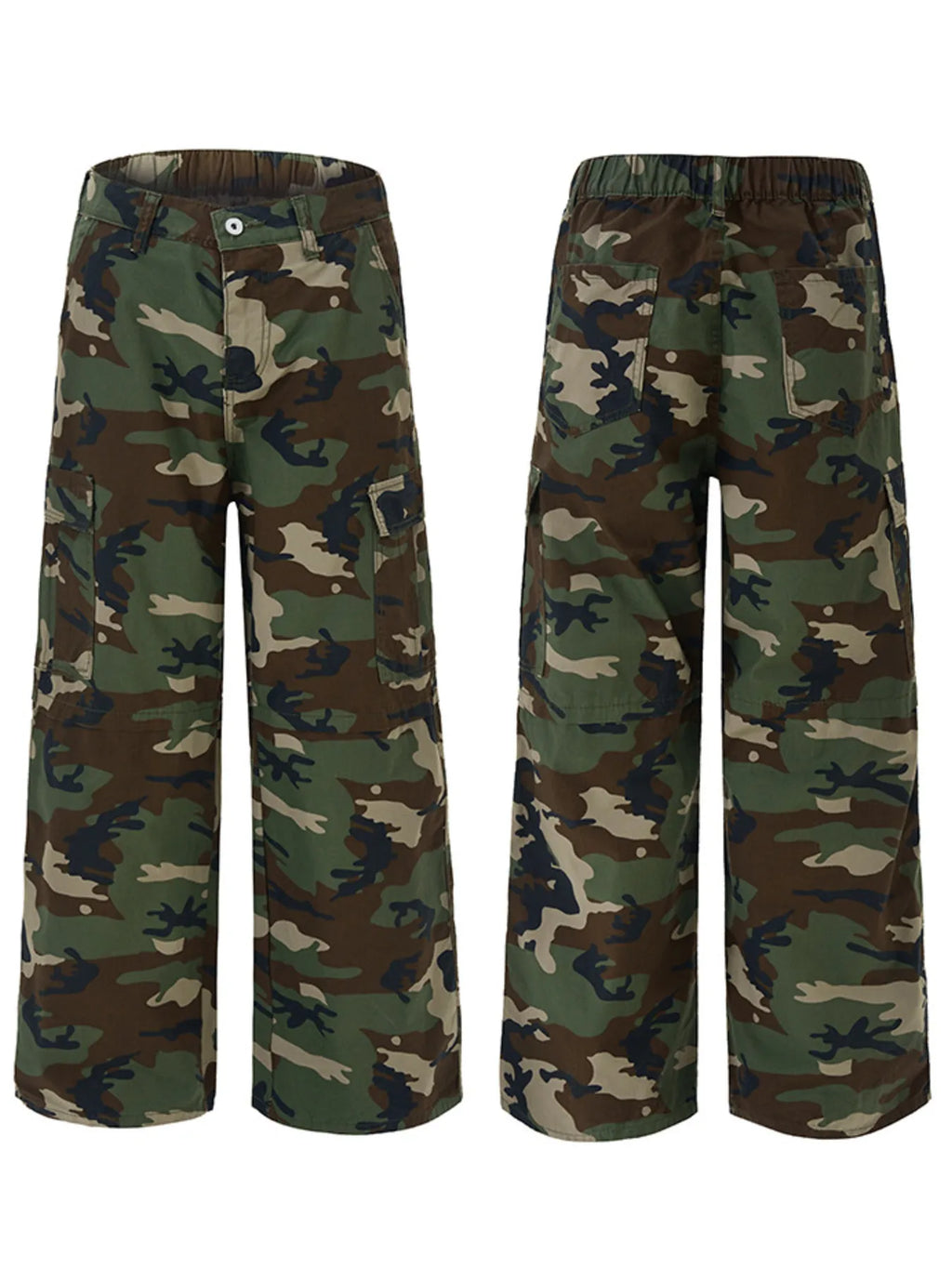 Men's Loose Fit Camouflage Cargo Pants | Tampa Bay Discounts