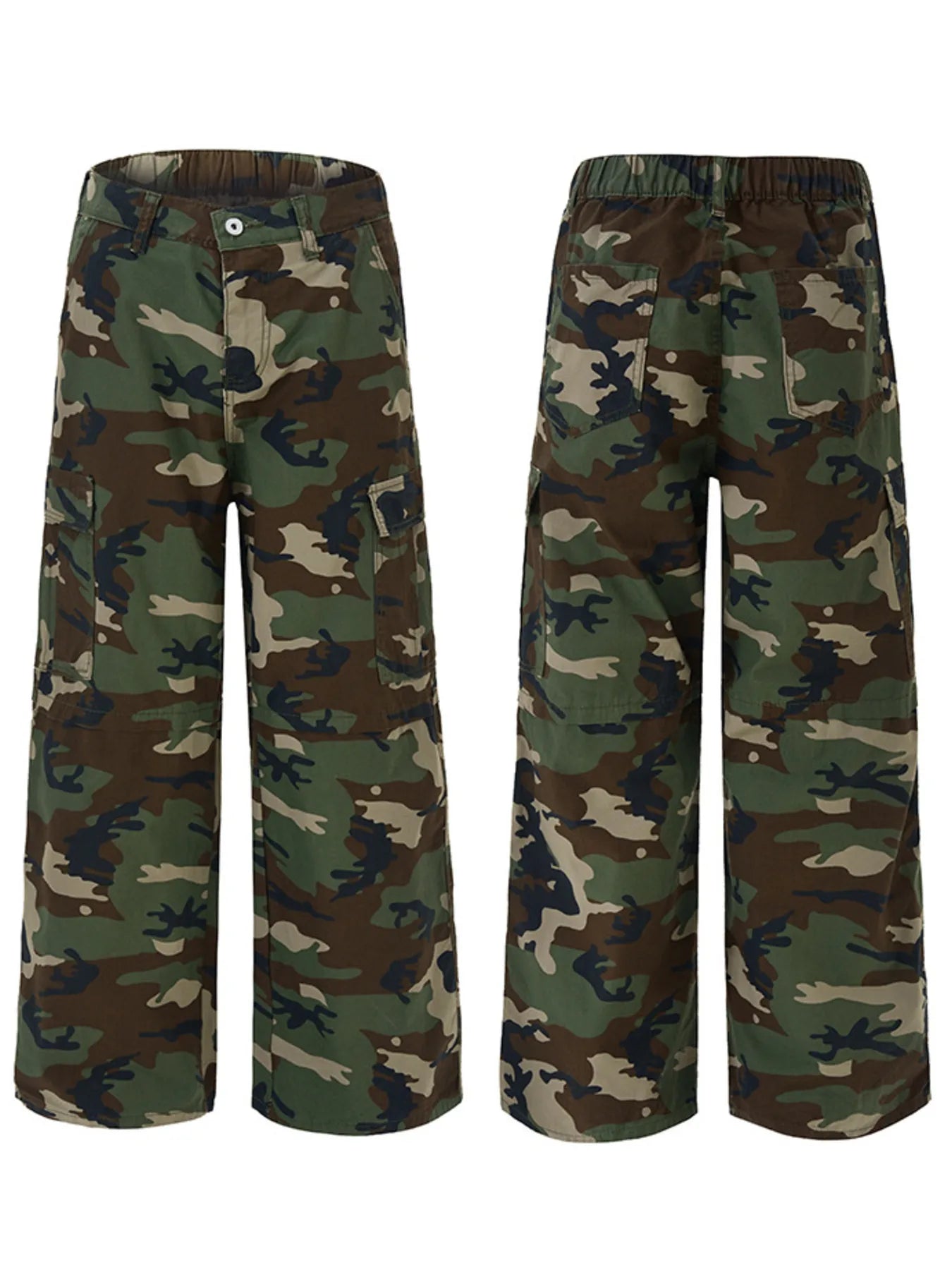 Men's Loose Fit Camouflage Cargo Pants | Tampa Bay Discounts