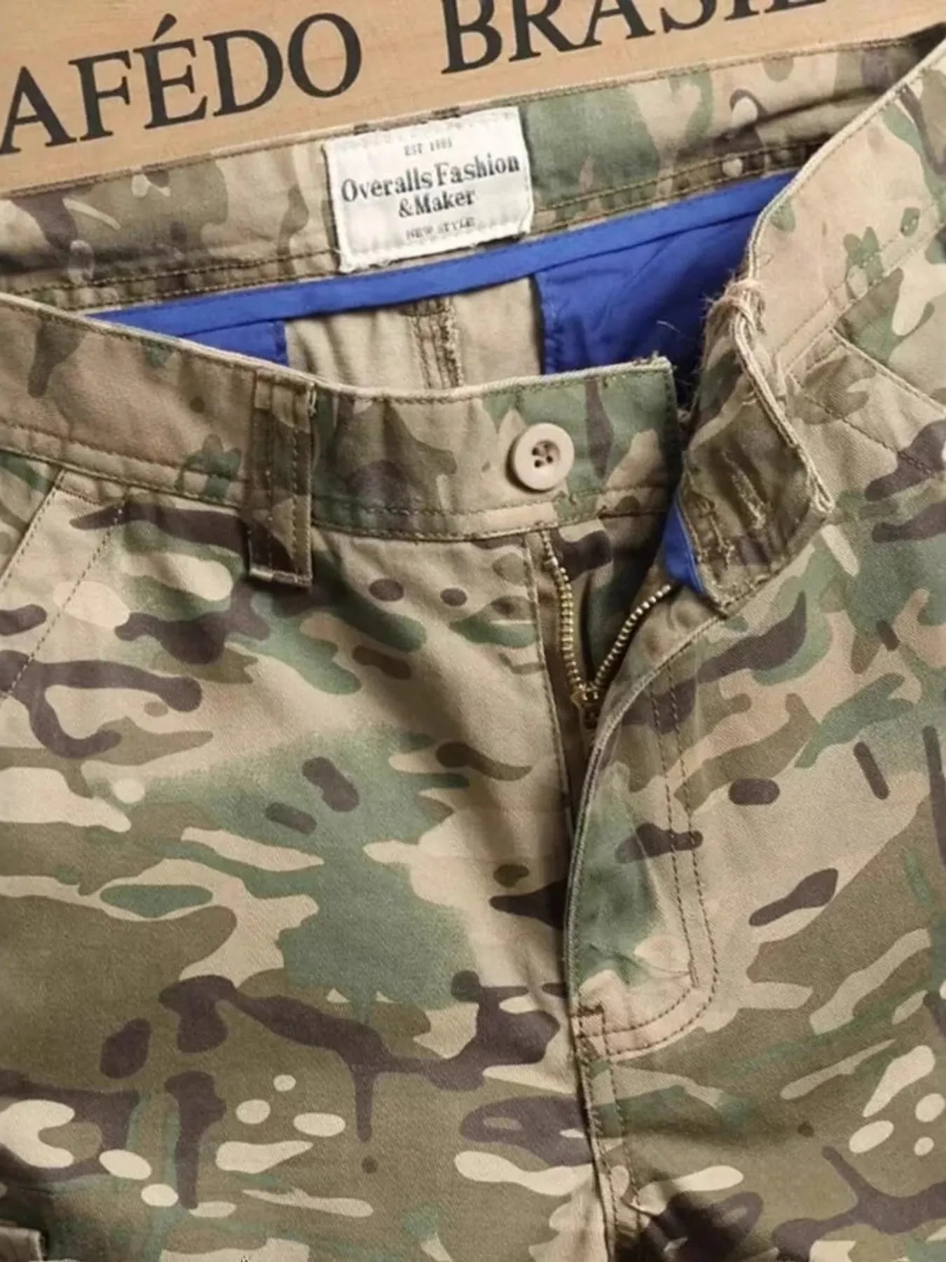 Men's Camouflage Cargo Shorts | Tampa Bay Discounts