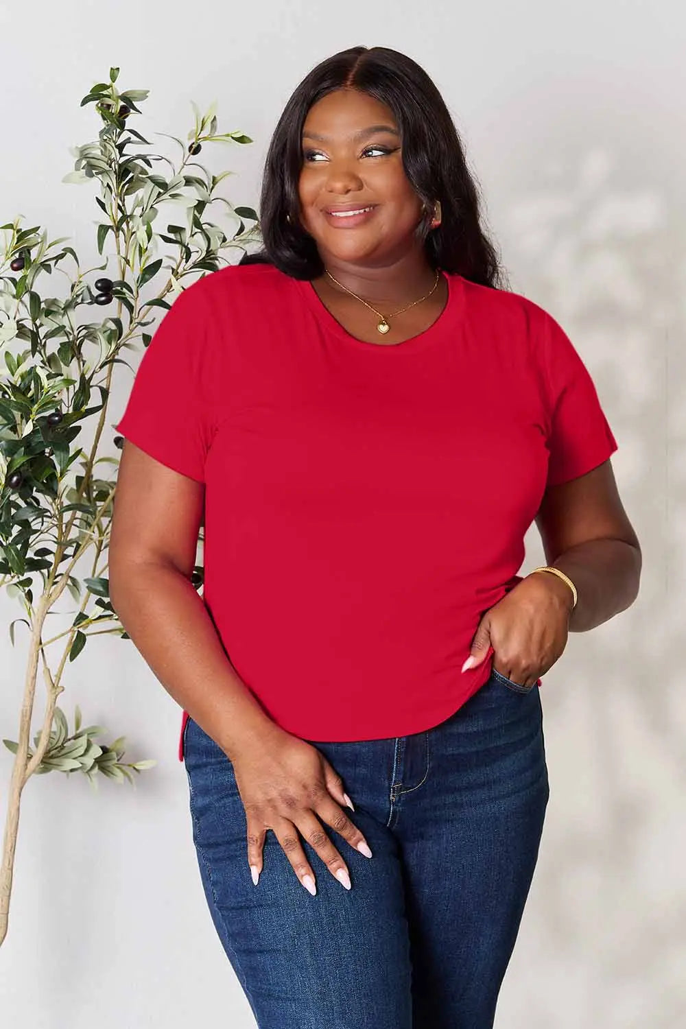 basic-bae-full-size-round-neck-short-sleeve-t-shirt image 18