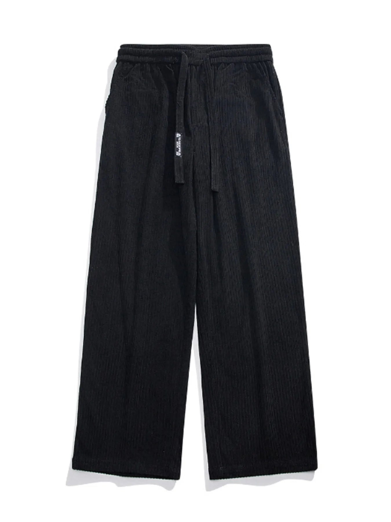 Men's Plus Size Corduroy Wide Leg Drawstring Pants | Tampa Bay Discounts