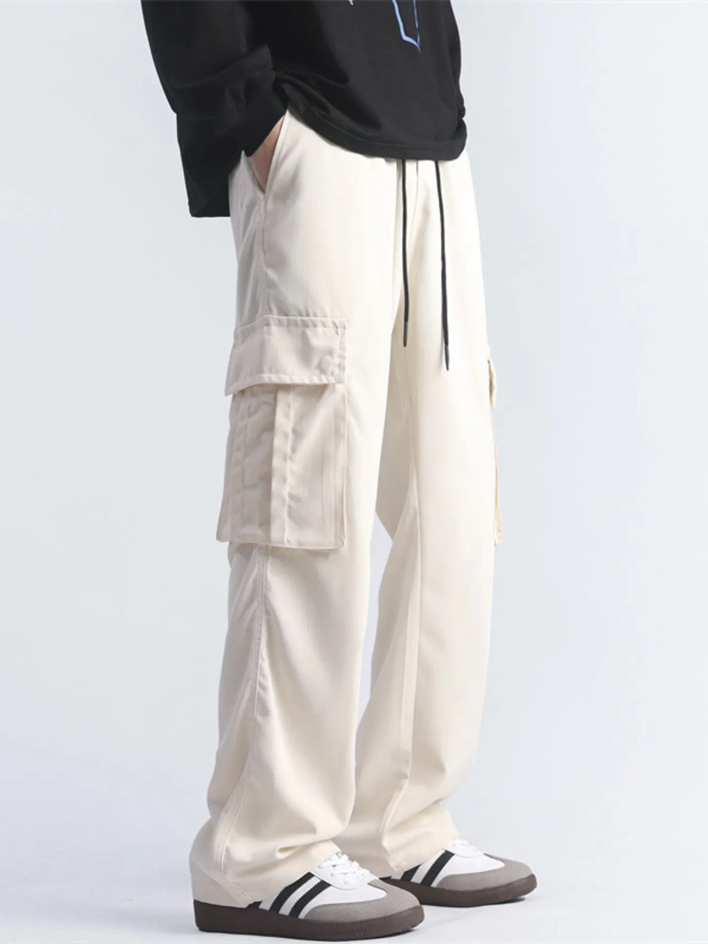 Men's Full Size Wide Leg Cargo Jeans Plus Size | Tampa Bay Discounts