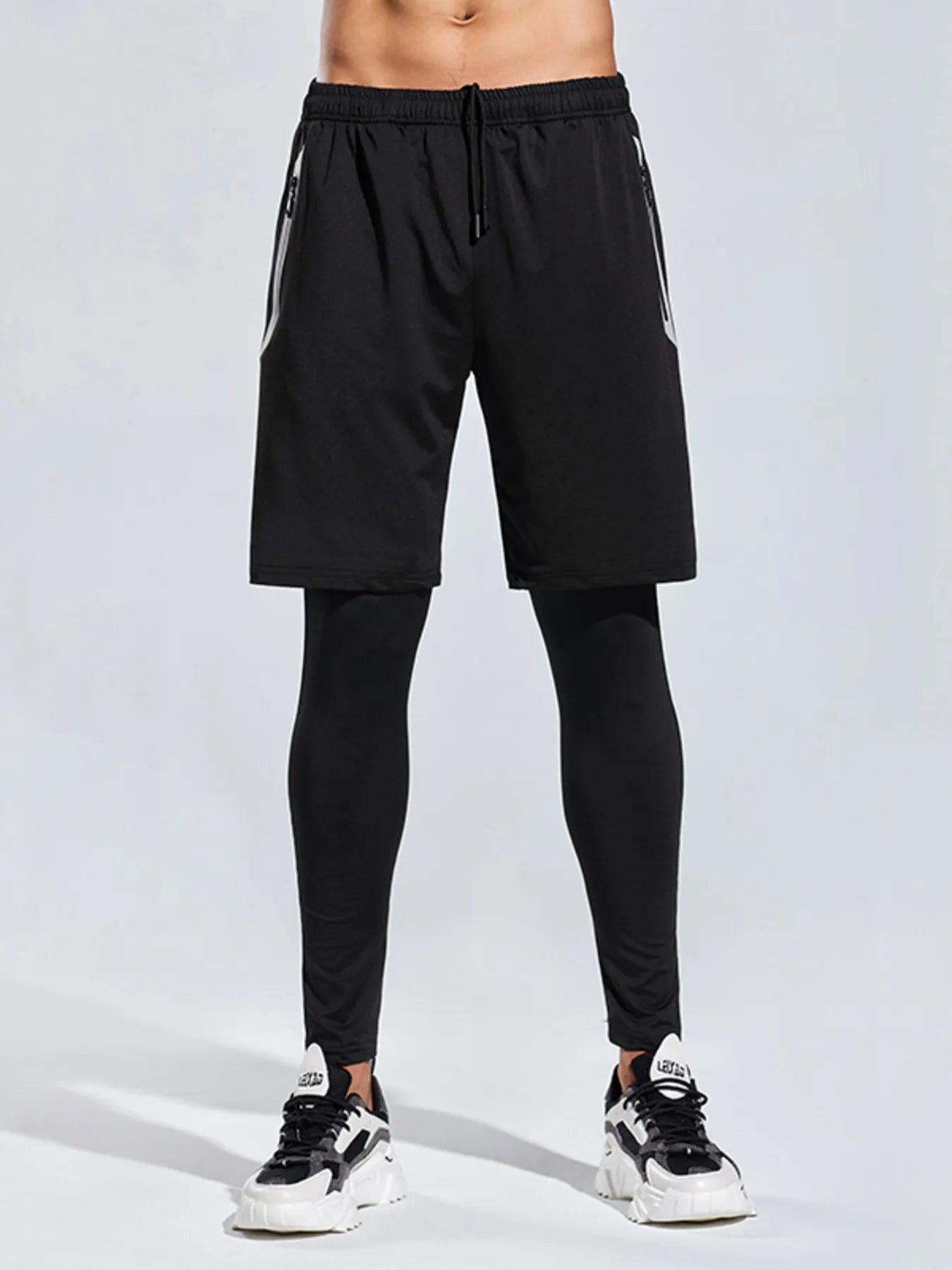 Men's Plus Size Elastic Waist Active Shorts | Tampa Bay Discounts