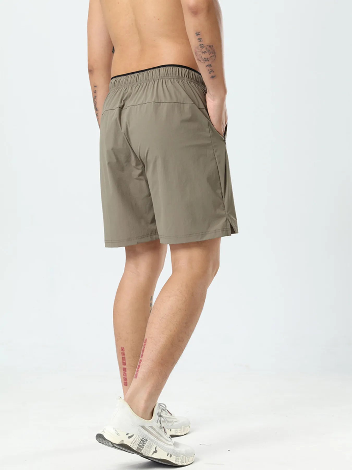 Men's Plus Size Pocketed Active Shorts | Tampa Bay Discounts