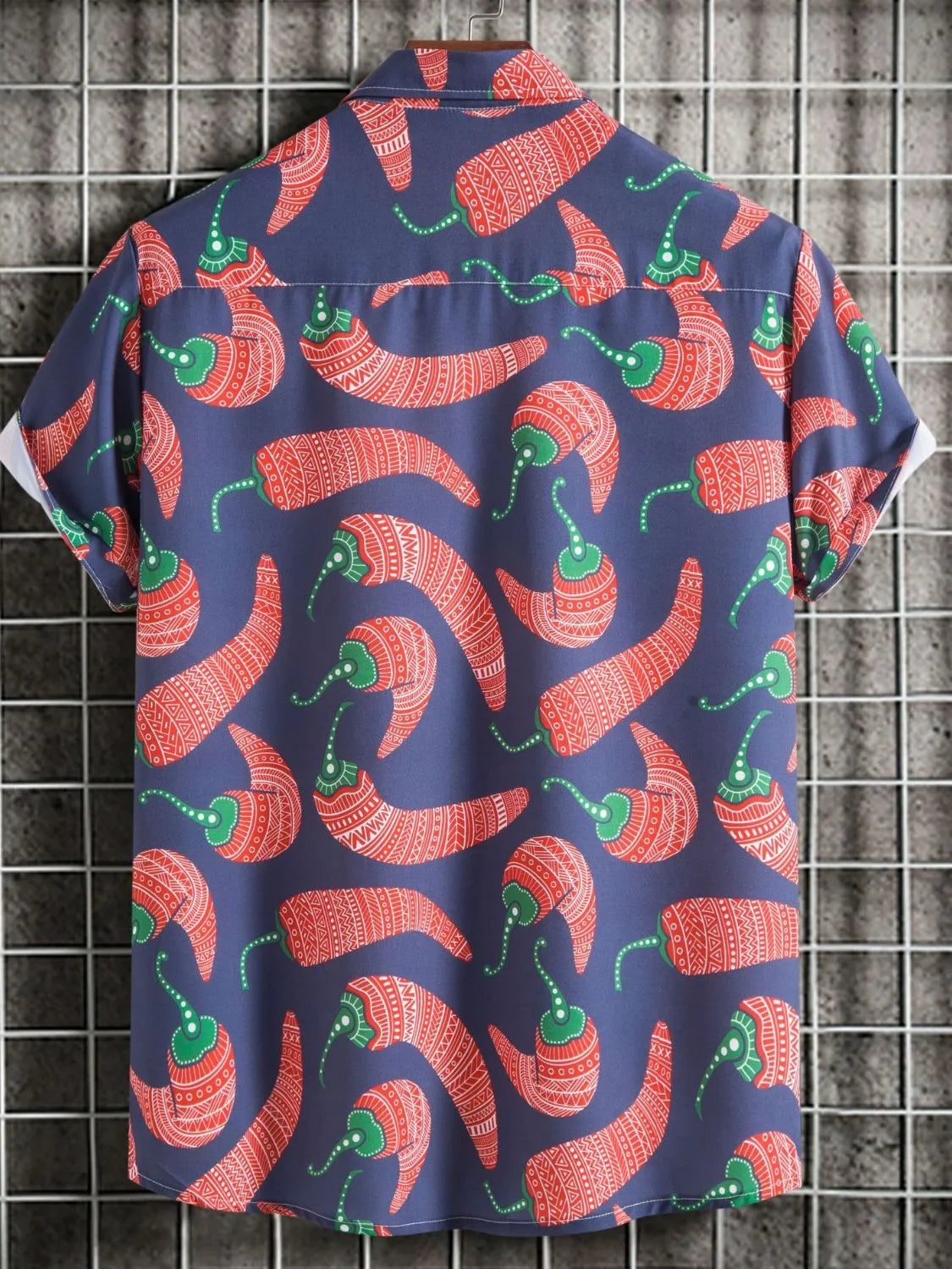Men's Pepper Printed Button Down Shirt | Tampa Bay Discounts