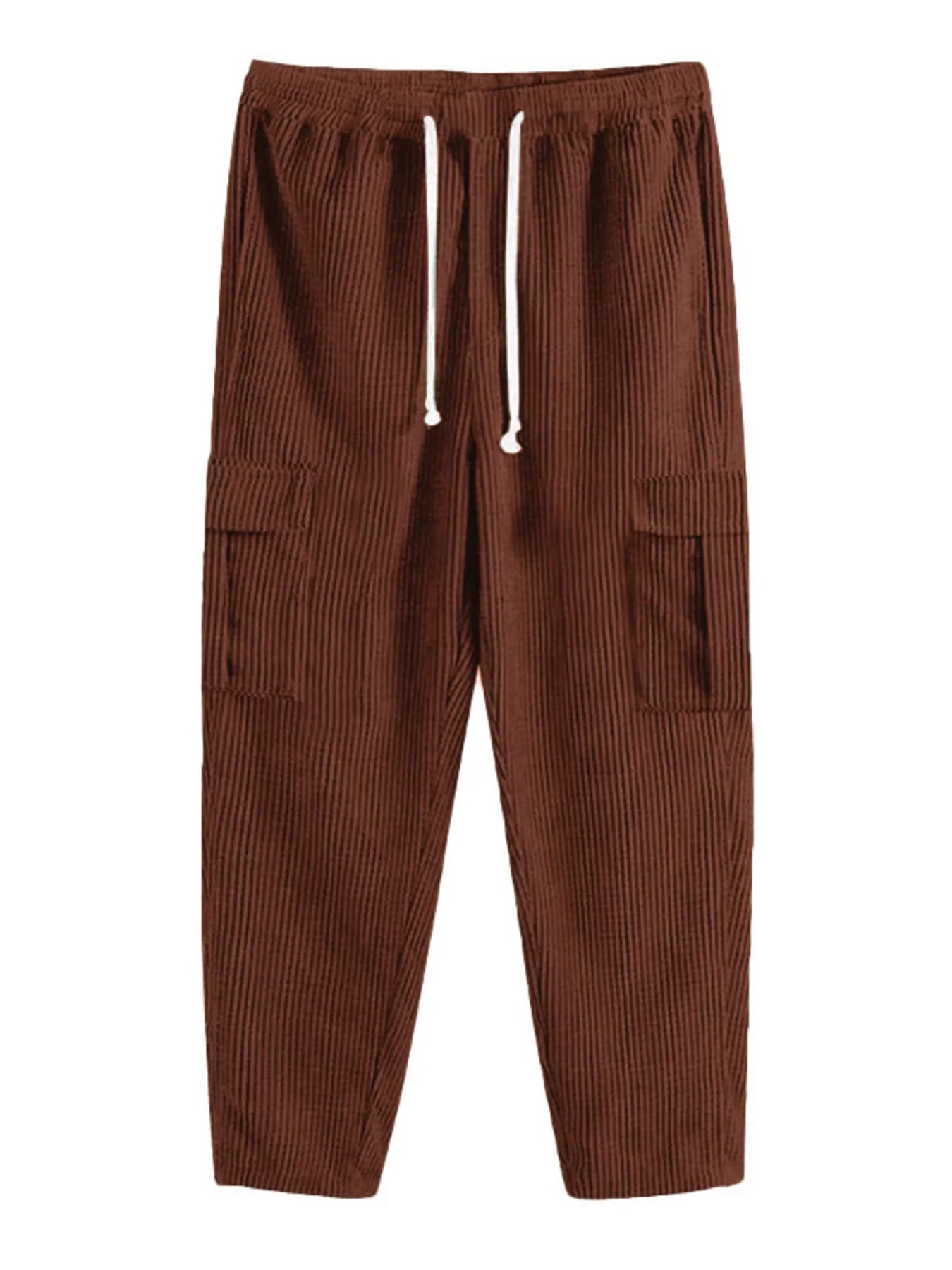 Men's Full Size Drawstring Jogger Pants Plus Size | Tampa Bay Discounts