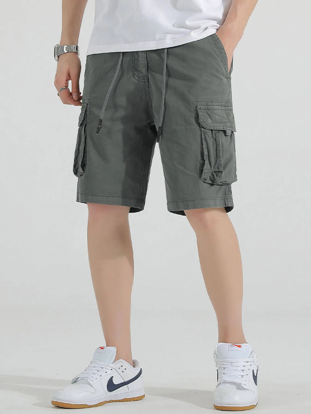 Men's Drawstring Cargo Shorts | Tampa Bay Discounts