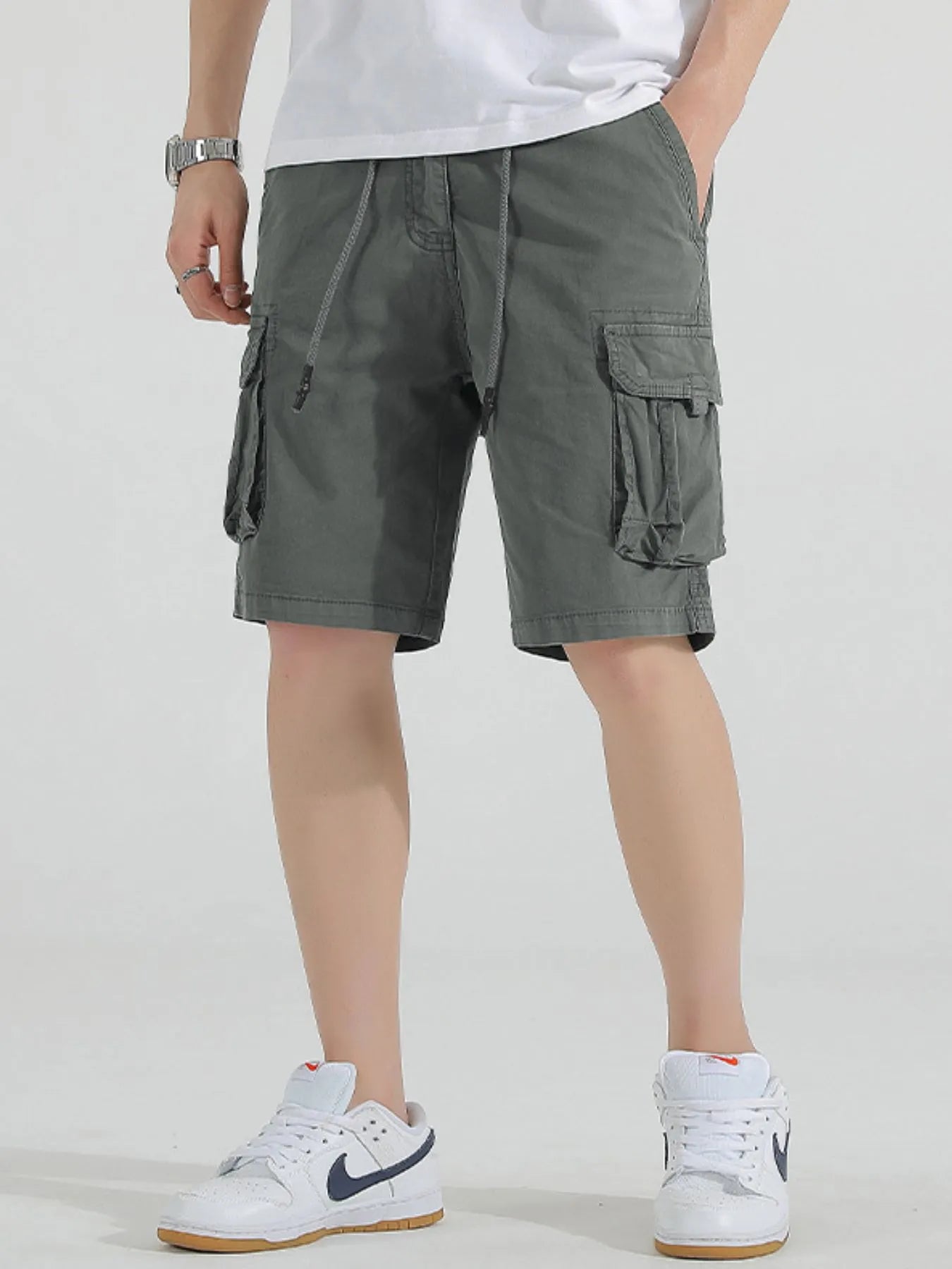 Men's Drawstring Cargo Shorts | Tampa Bay Discounts