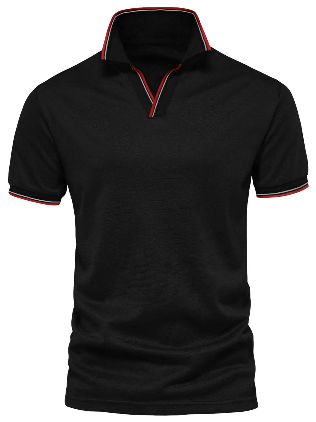 Men's Contrast Trim Short Sleeve Polo Shirt | Tampa Bay Discounts