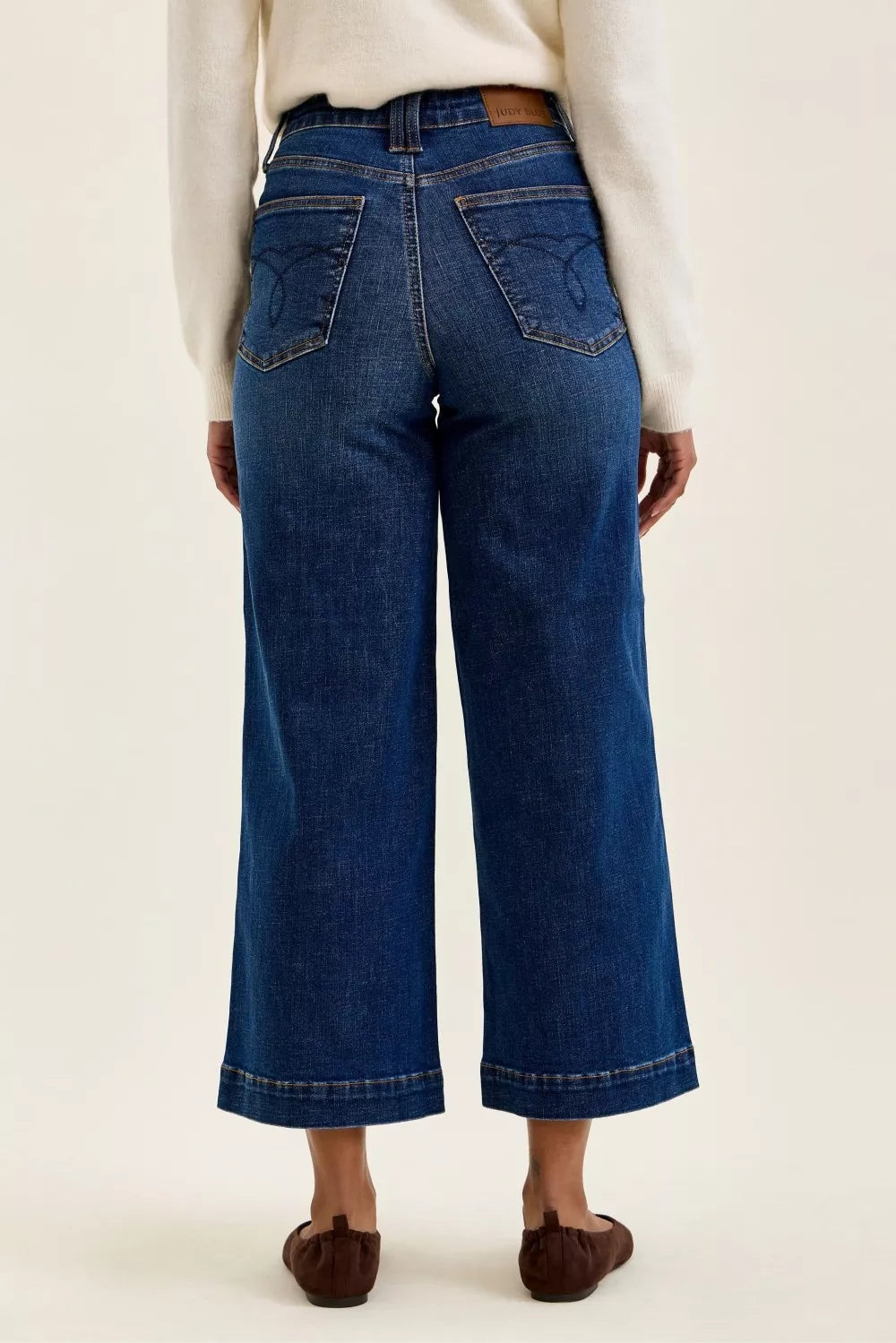 judy-blue-high-waist-t-c-claudia-ankle-wide-jeans Image 3