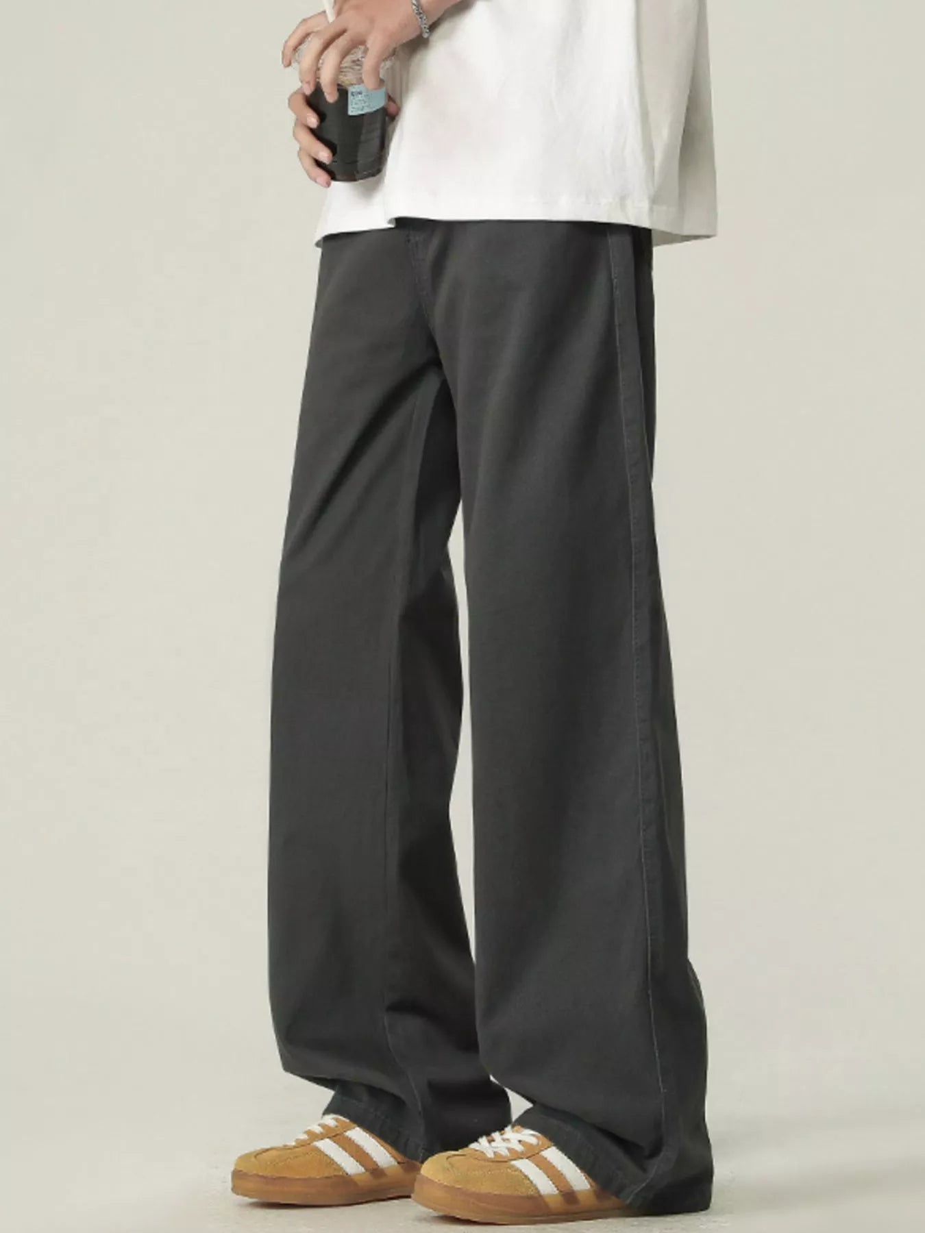 Men's Plus Size Loose Fit Wide Leg Pants | Tampa Bay Discounts