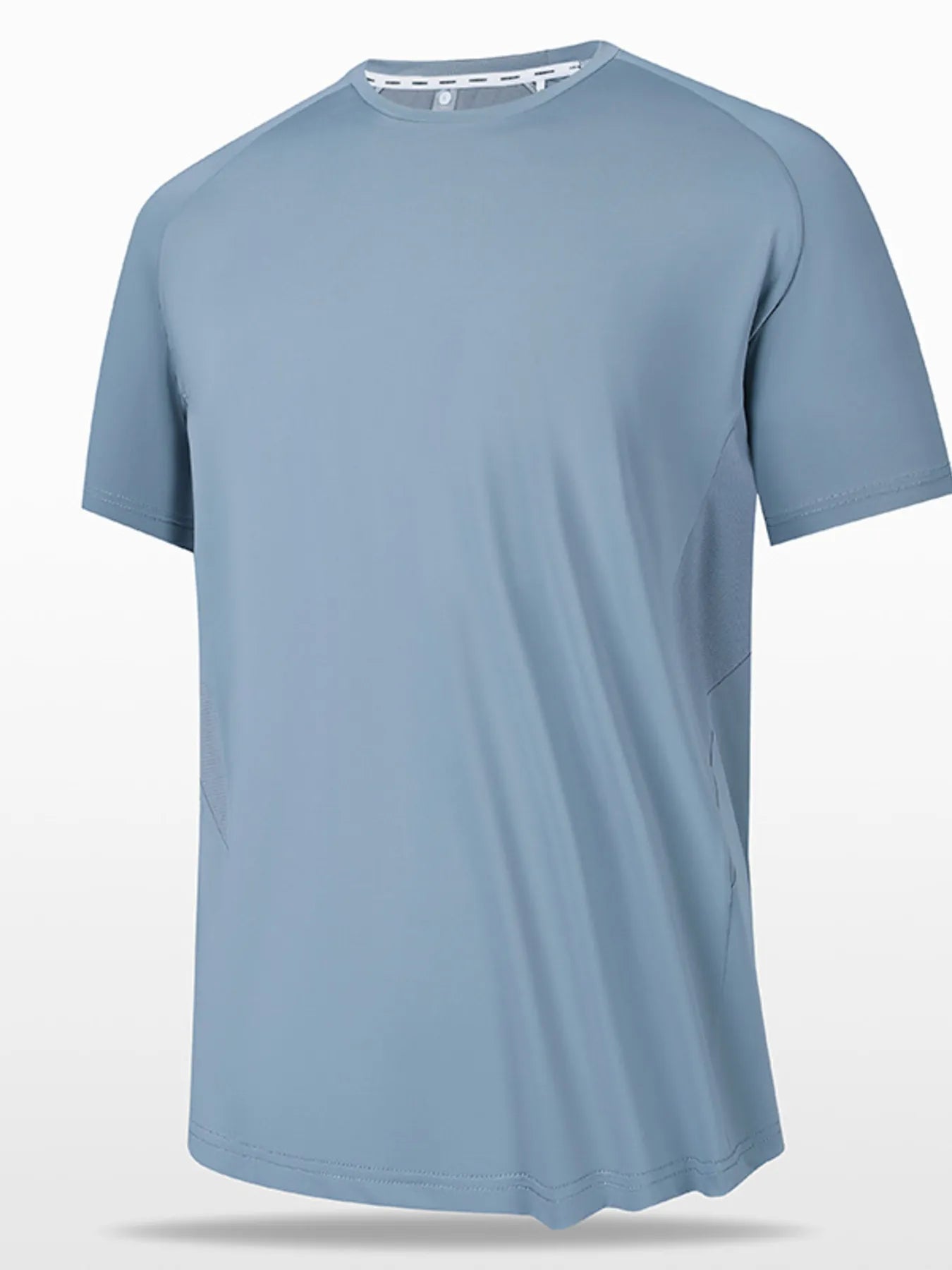 Men's Full Size Round Neck Short Sleeve T-Shirt | Tampa Bay Discounts