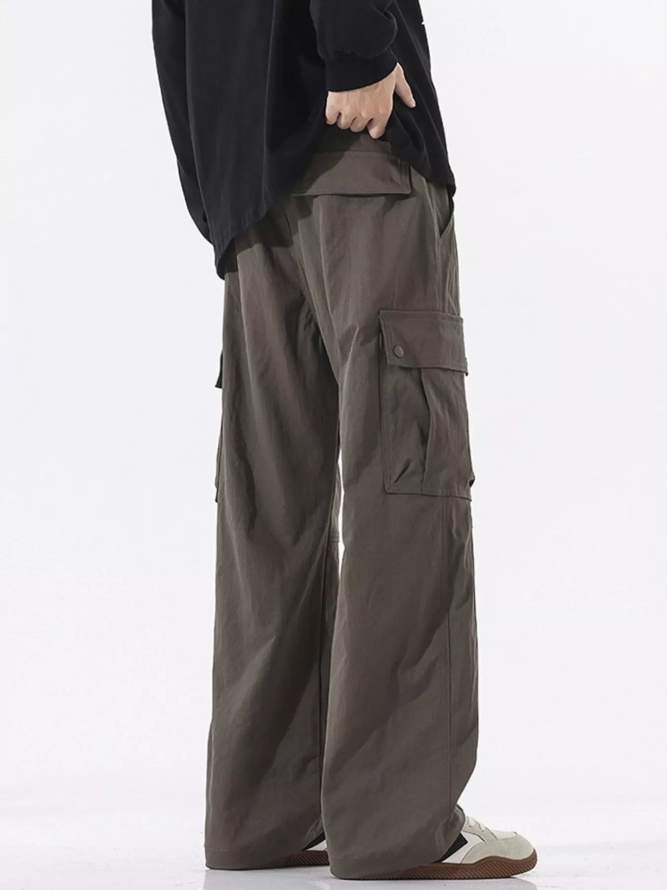 Men's Full Size Loose Fit Cargo Pants Plus Size | Tampa Bay Discounts