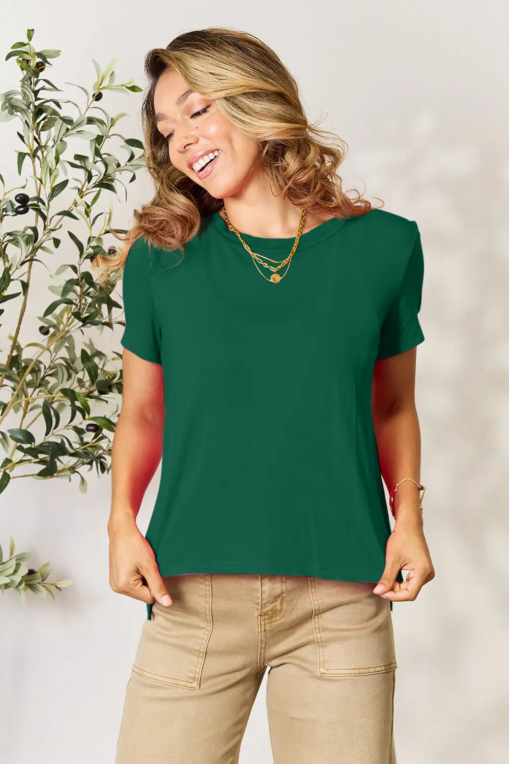 basic-bae-full-size-round-neck-short-sleeve-t-shirt-plus-size image 23
