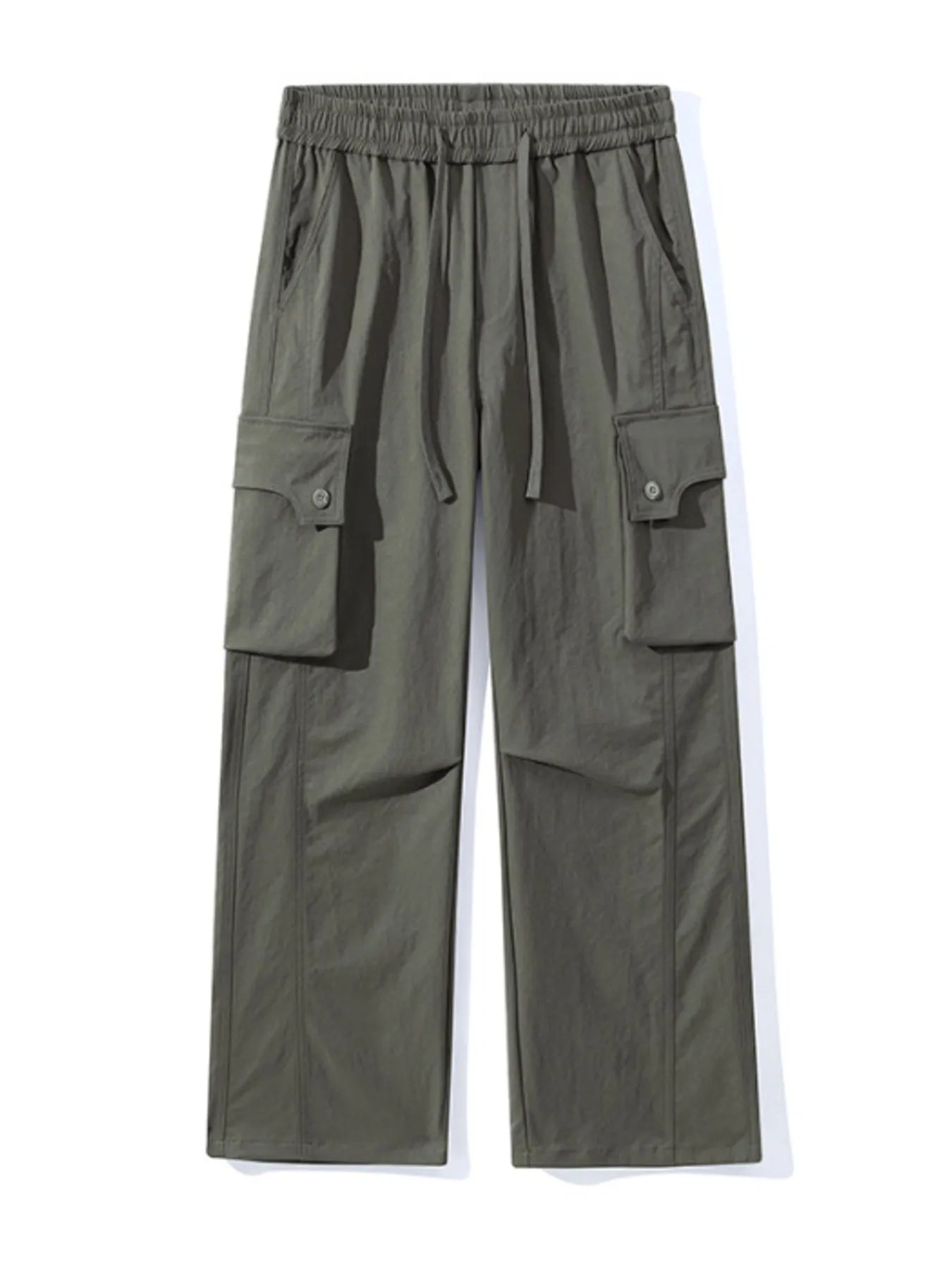 Men's Full Size Loose Fit Multi-Pocket Cargo Pants Plus Size | Tampa Bay Discounts