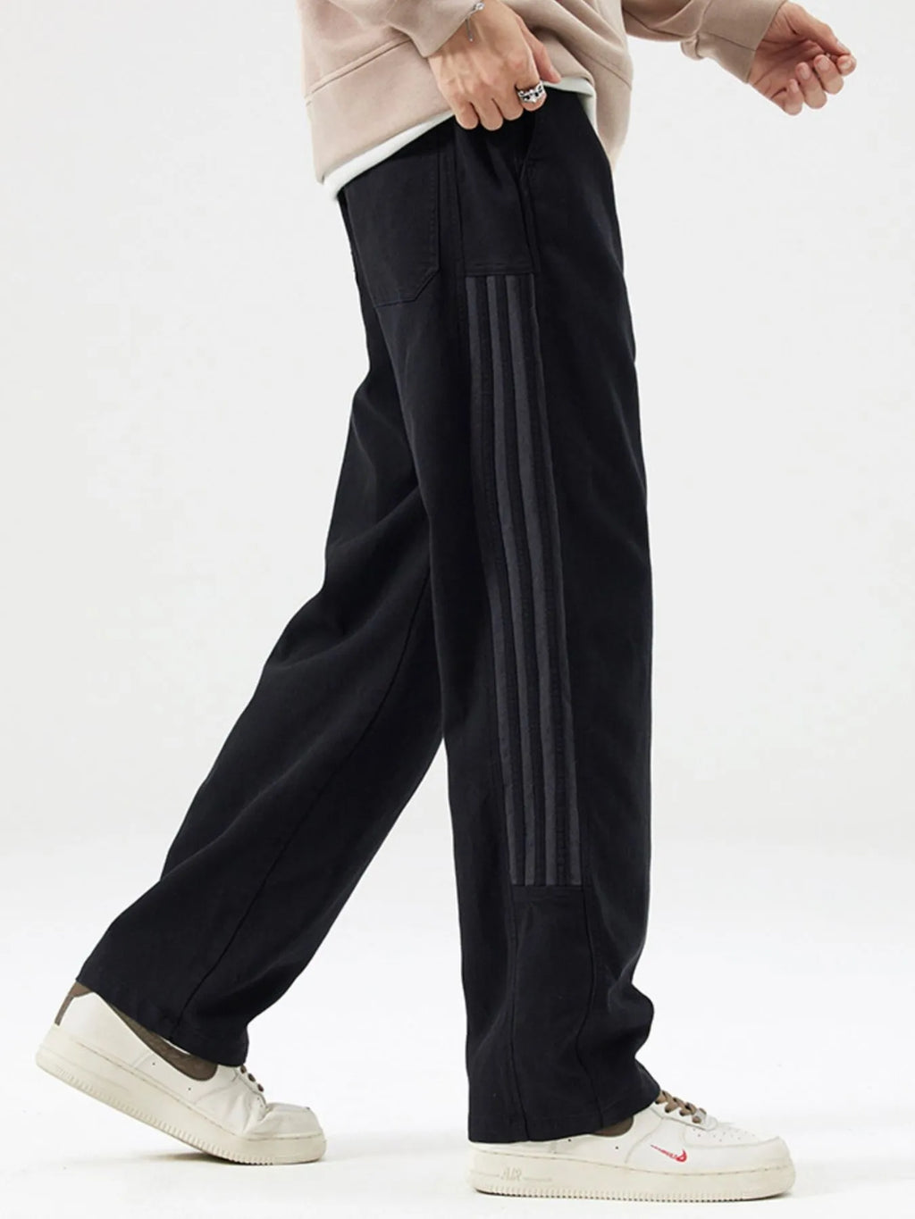 Men's Full Size Drawstring Wide Leg Pants Plus Size | Tampa Bay Discounts