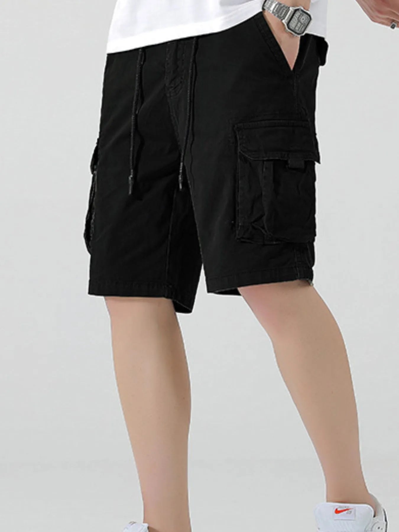 Men's Drawstring Cargo Shorts | Tampa Bay Discounts