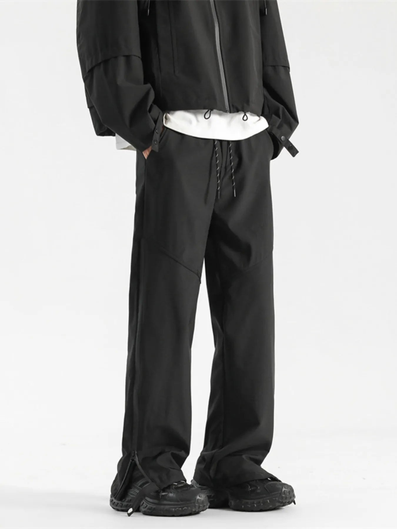 Men's Plus Size Drawstring Wide Leg Pants | Tampa Bay Discounts
