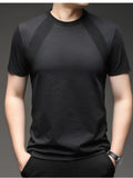 Men's Plus Size Round Neck Short Sleeve T-Shirt | Tampa Bay Discounts
