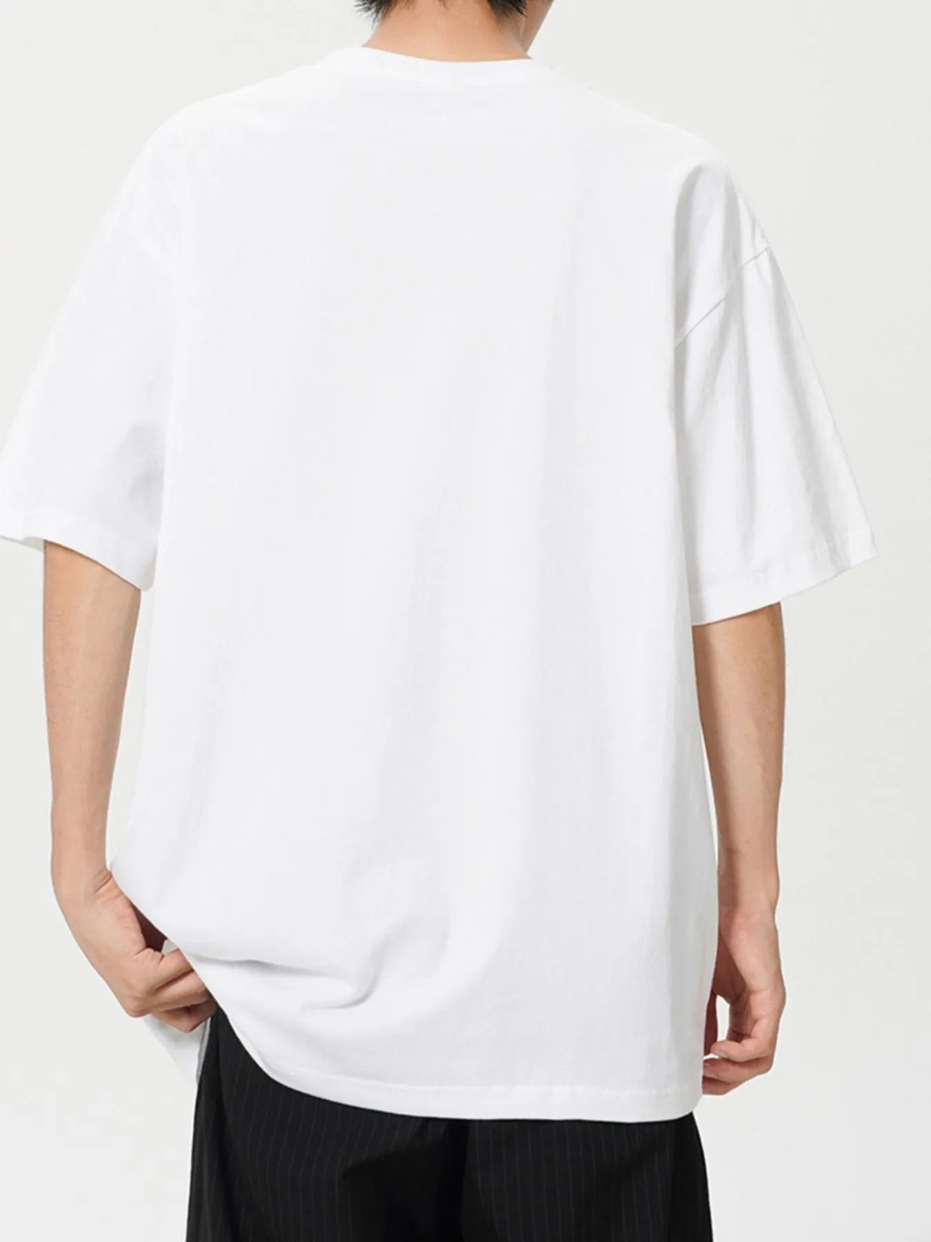 Men's Plus Size Oversized Crew Neck Short Sleeve T-Shirt | Tampa Bay Discounts