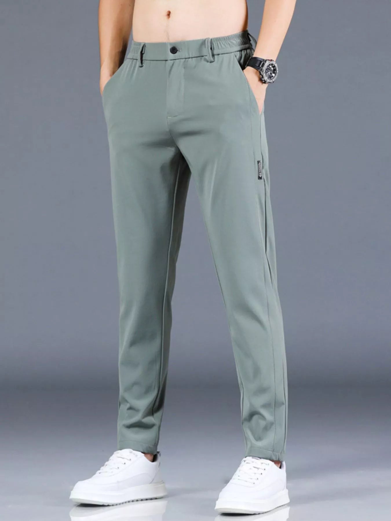 Men's Slim Fit Casual Pants | Tampa Bay Discounts