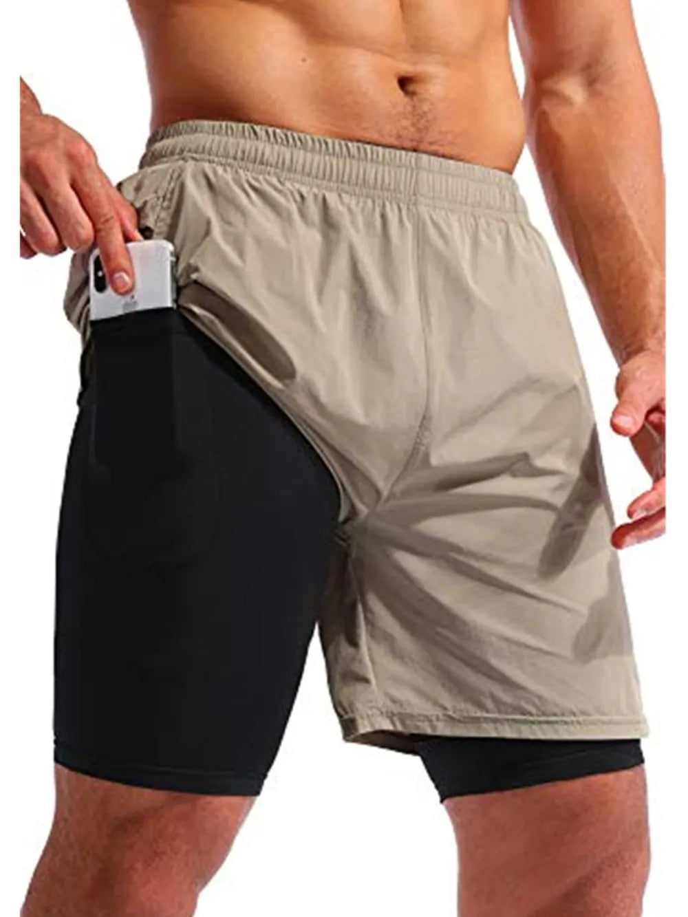 Men's Elastic Waist Active Shorts | Tampa Bay Discounts