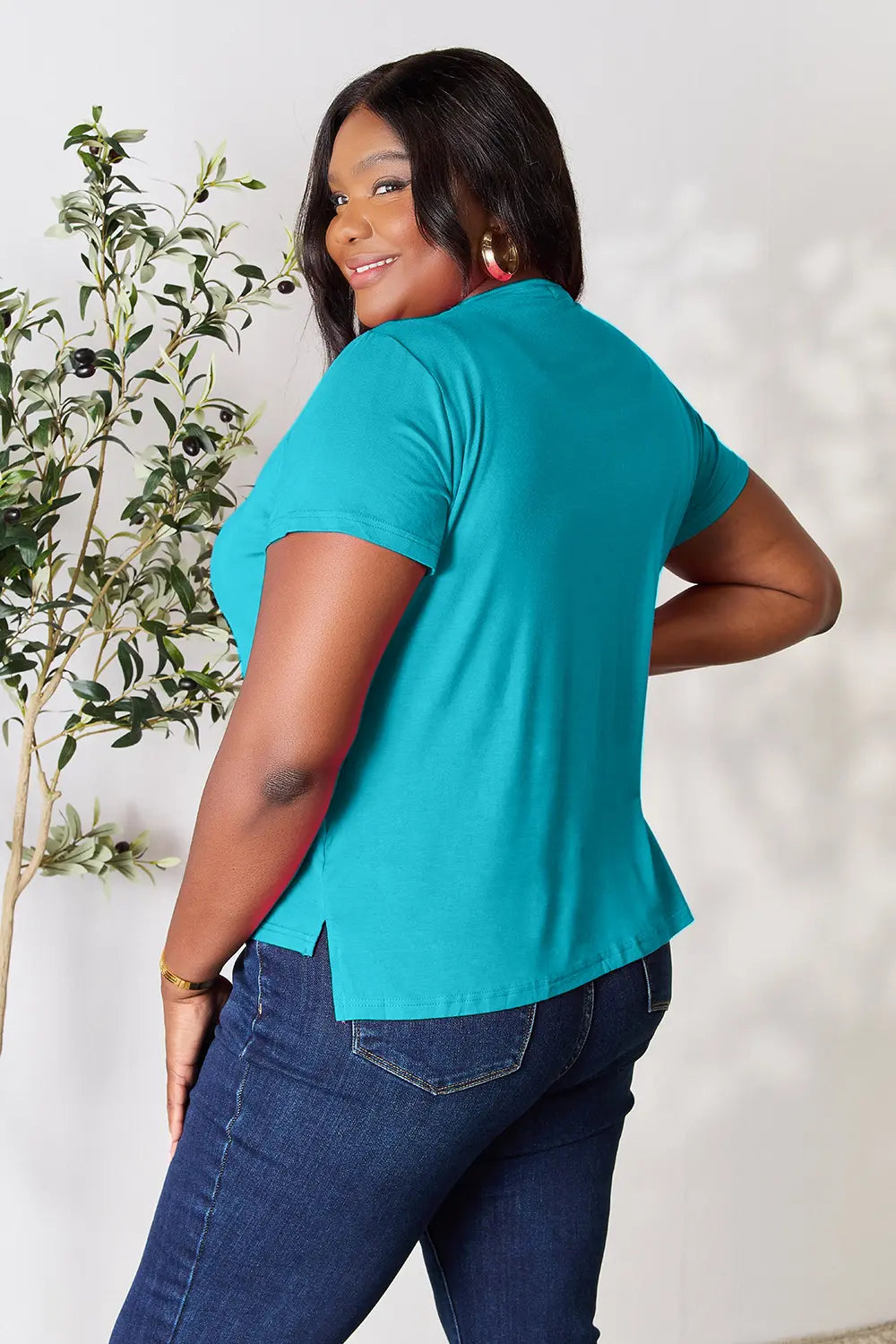 basic-bae-full-size-round-neck-short-sleeve-t-shirt-plus-size image 22