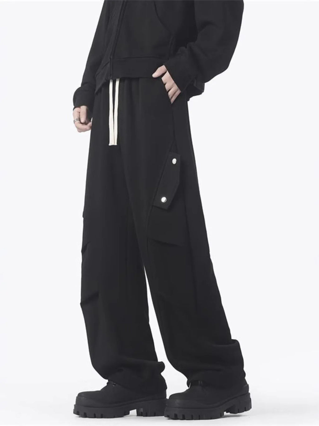 Men's Plus Size Relaxed Wide Leg Sweatpants | Tampa Bay Discounts
