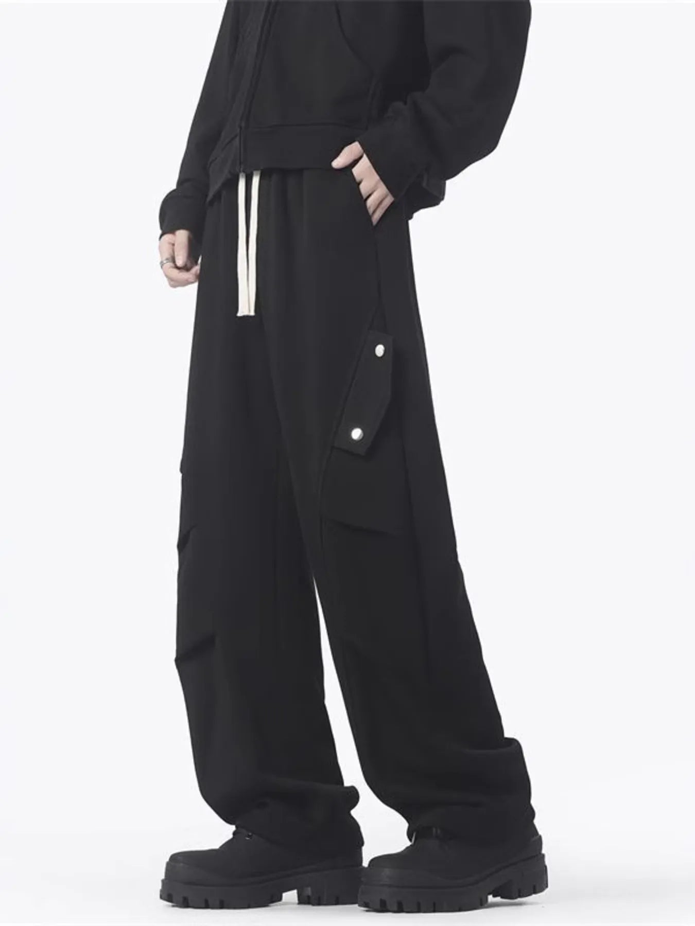 Men's Plus Size Relaxed Wide Leg Sweatpants | Tampa Bay Discounts