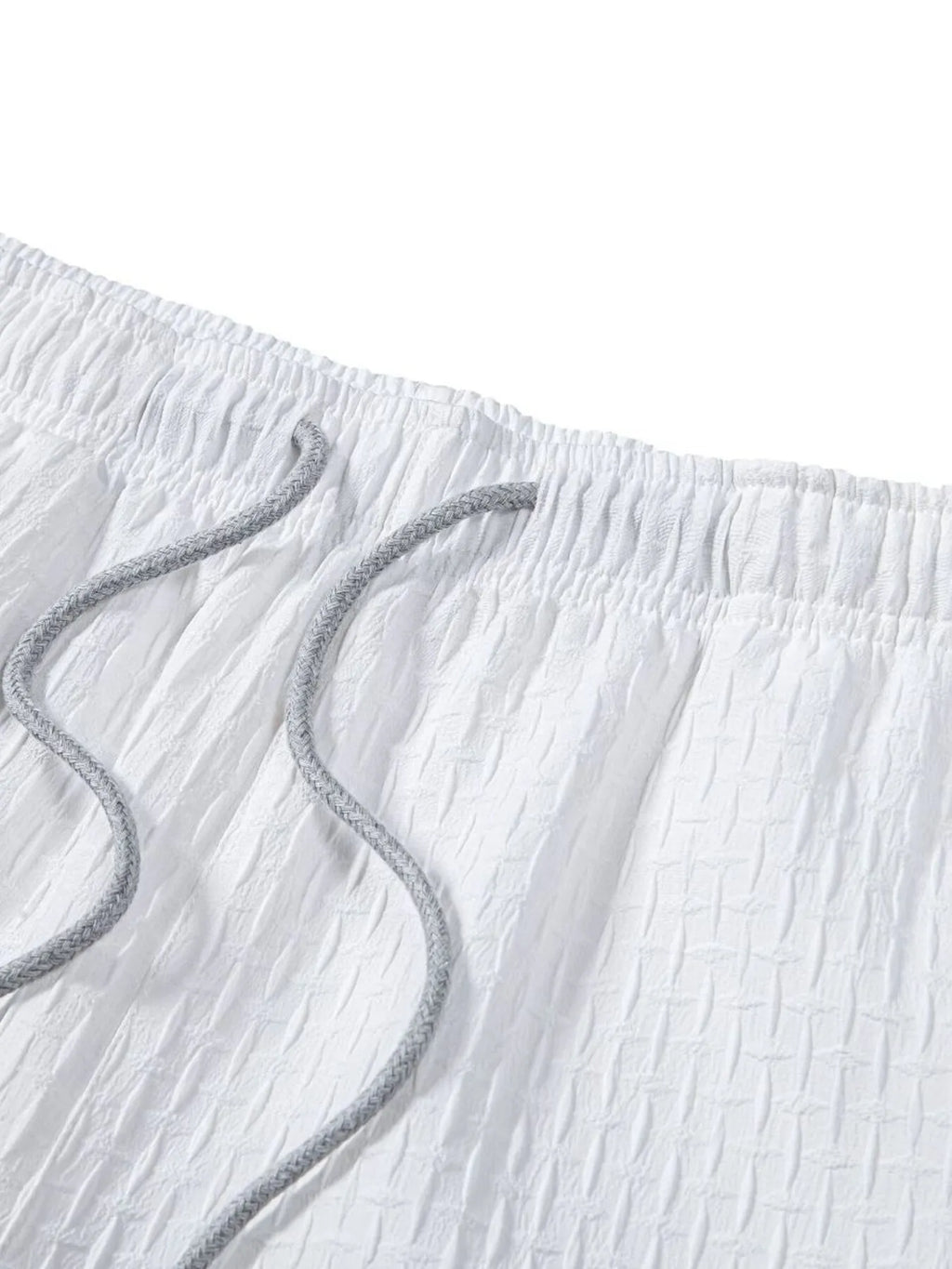 Men's Classic Textured Shorts with Elastic Waist | Tampa Bay Discounts