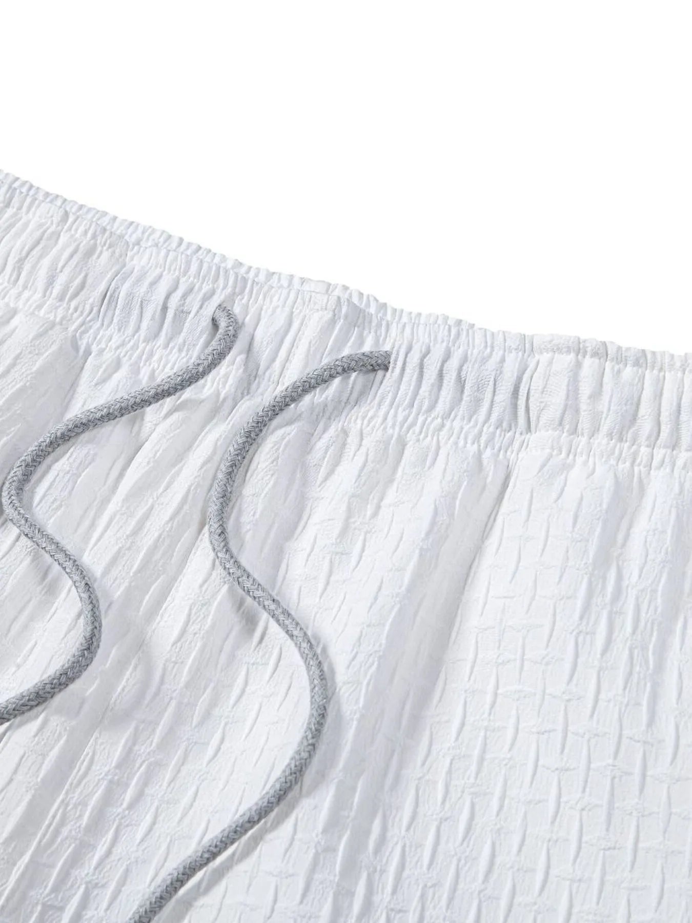 Men's Classic Textured Shorts with Elastic Waist | Tampa Bay Discounts