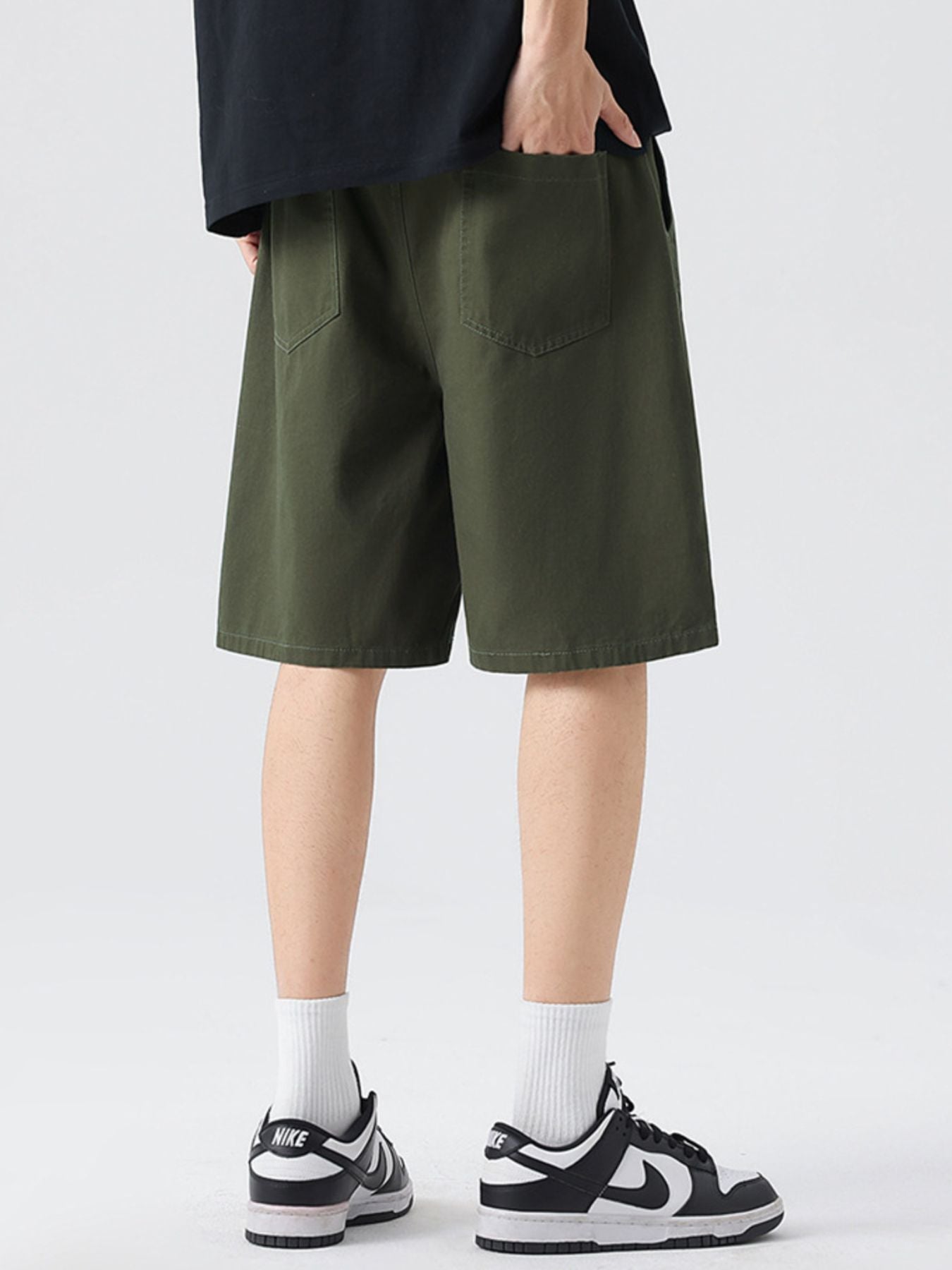 Men's Full Size Casual Loose-Fit Drawstring Shorts Plus Size | Tampa Bay Discounts