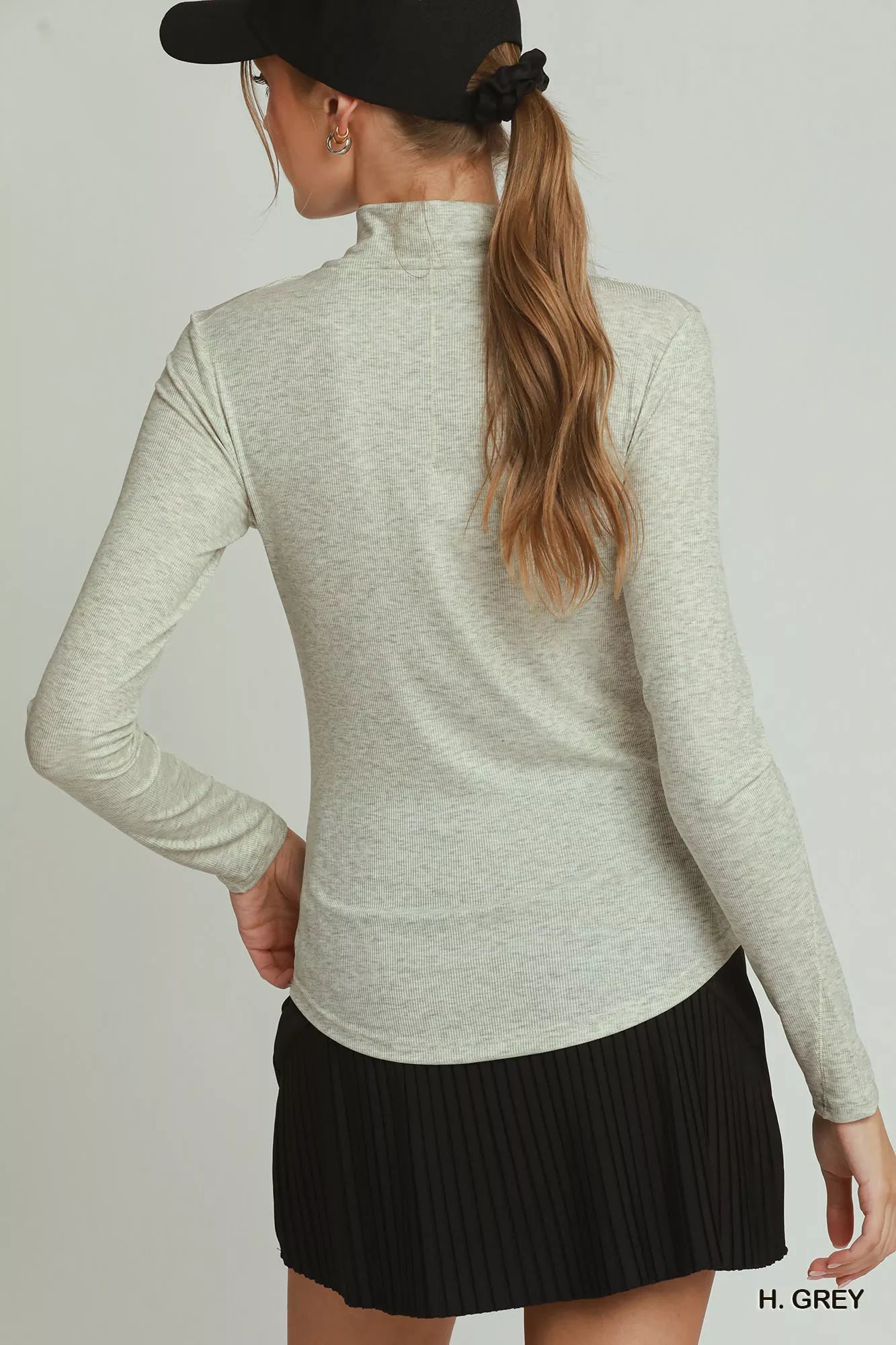 umgee-long-sleeve-mock-neck-top-1 image 3