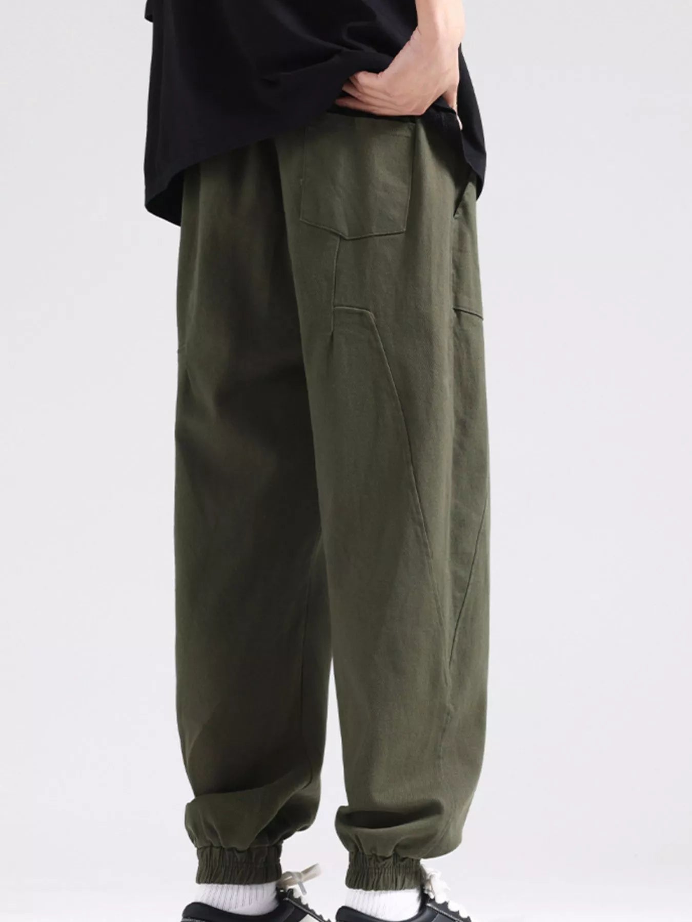 Men's Plus Size Casual Loose Fit Cargo Pants | Tampa Bay Discounts