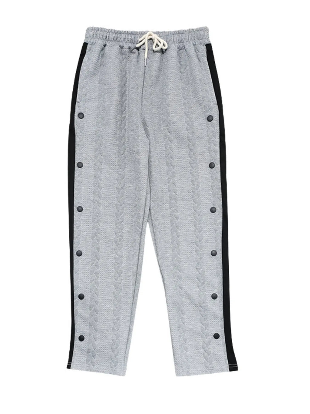 Men's Full Size Textured Drawstring Pants Plus Size | Tampa Bay Discounts