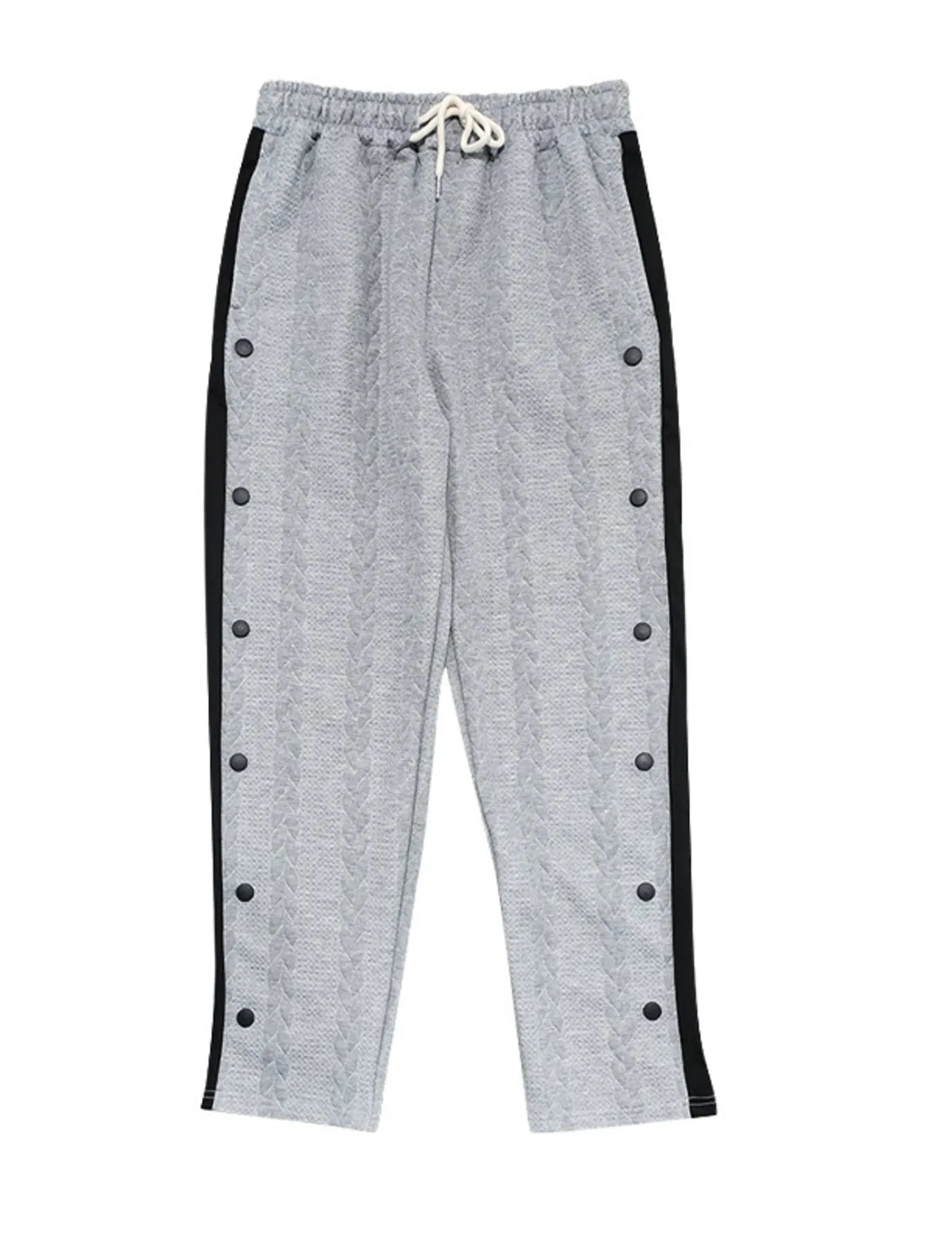 Men's Full Size Textured Drawstring Pants Plus Size | Tampa Bay Discounts