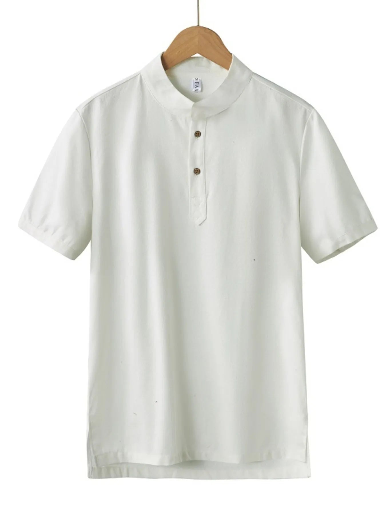 Men's Plus Size Button Detail Short Sleeve Blouse | Tampa Bay Discounts