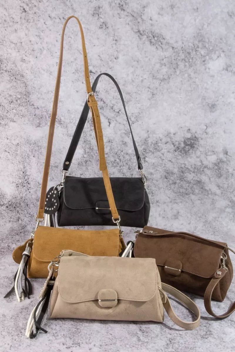 fame-heart-and-tassel-accent-suede-shoulder-bag 2