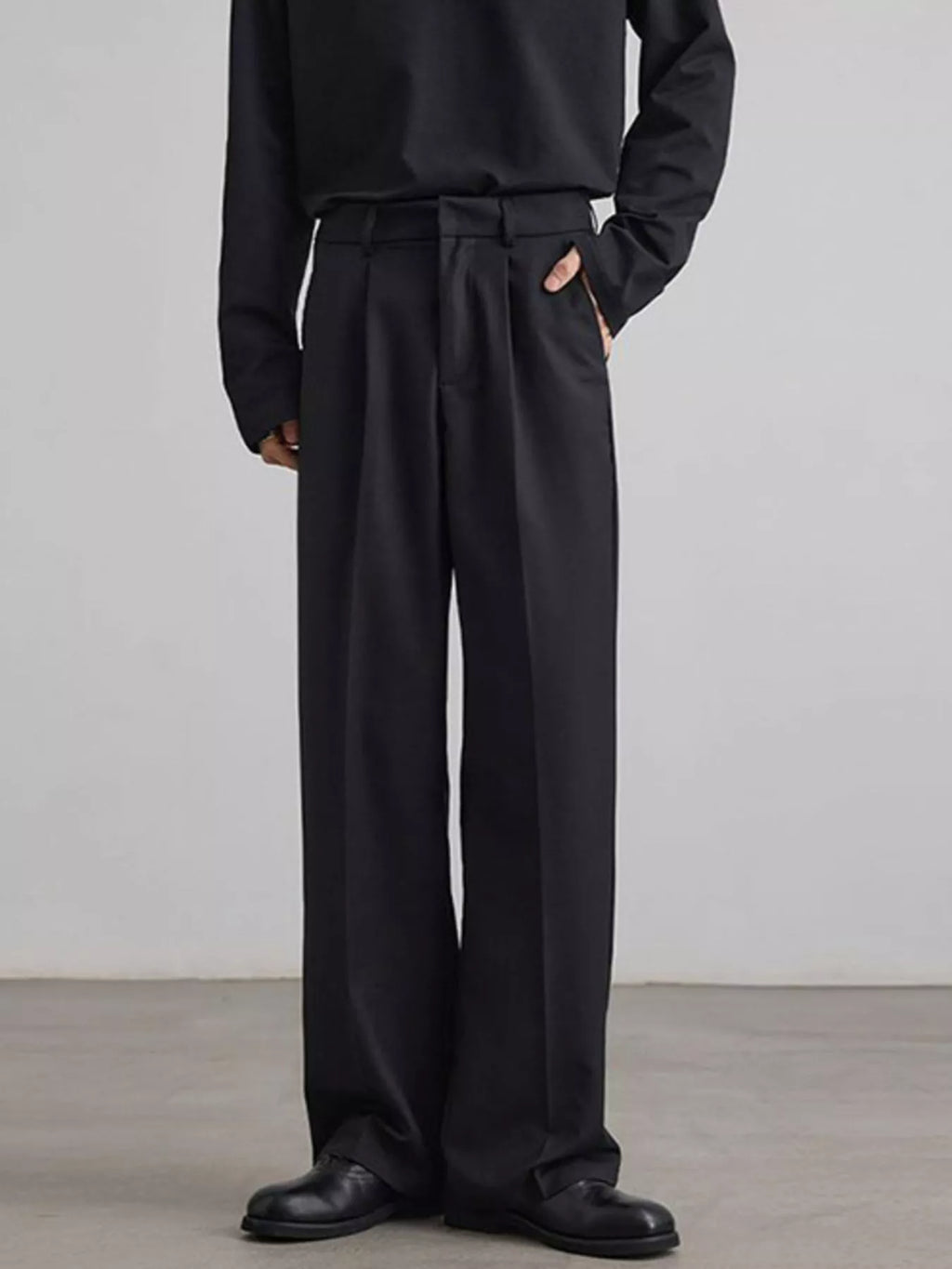 Men's Pleated Wide Leg Pants | Tampa Bay Discounts