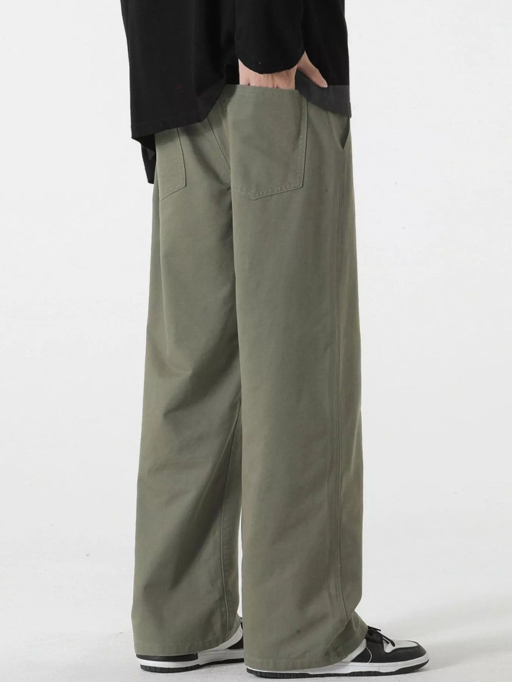 Men's Full Size Relaxed Fit Drawstring Pants Plus Size | Tampa Bay Discounts